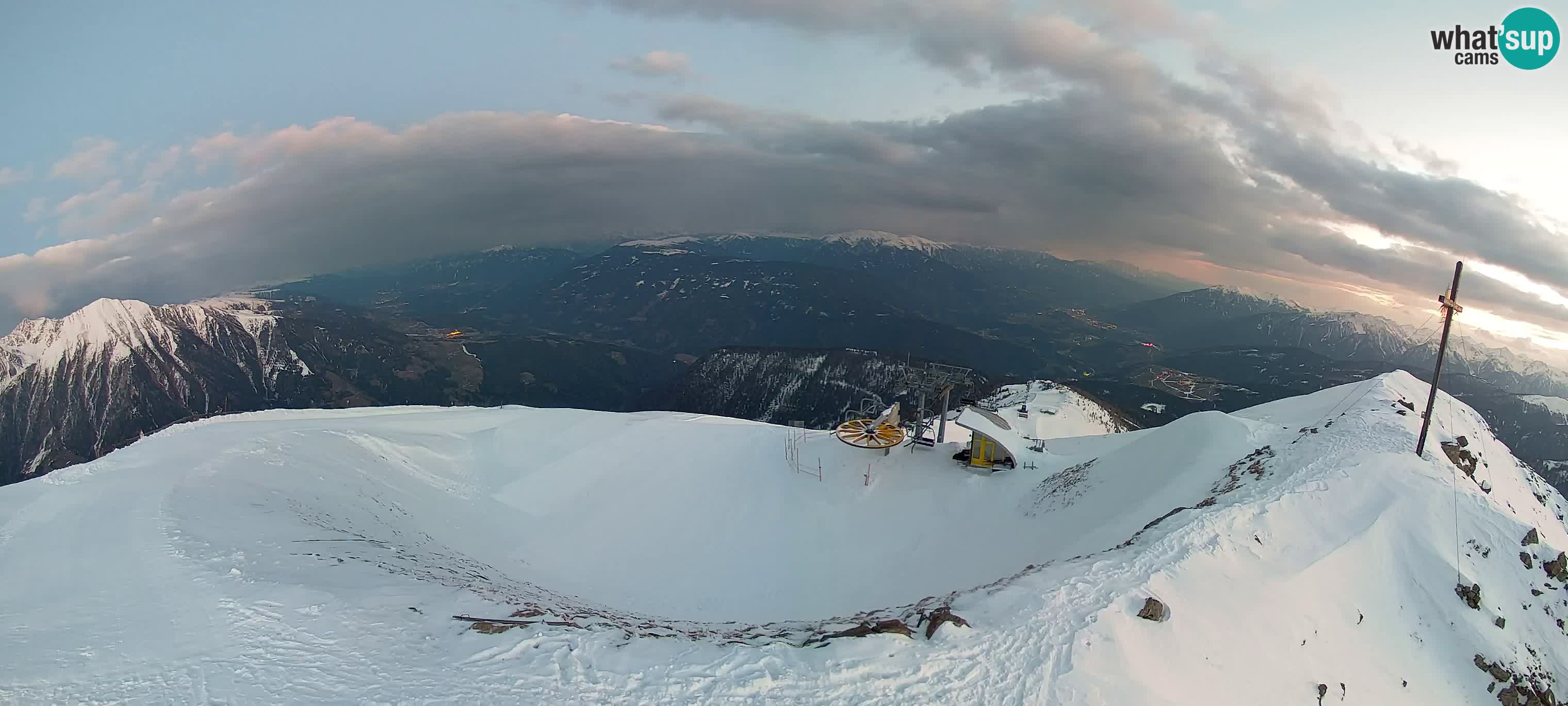 Spletna kamera Gitschlift / sedežnica Gitsch – Zgornja postaja (2.512 m)