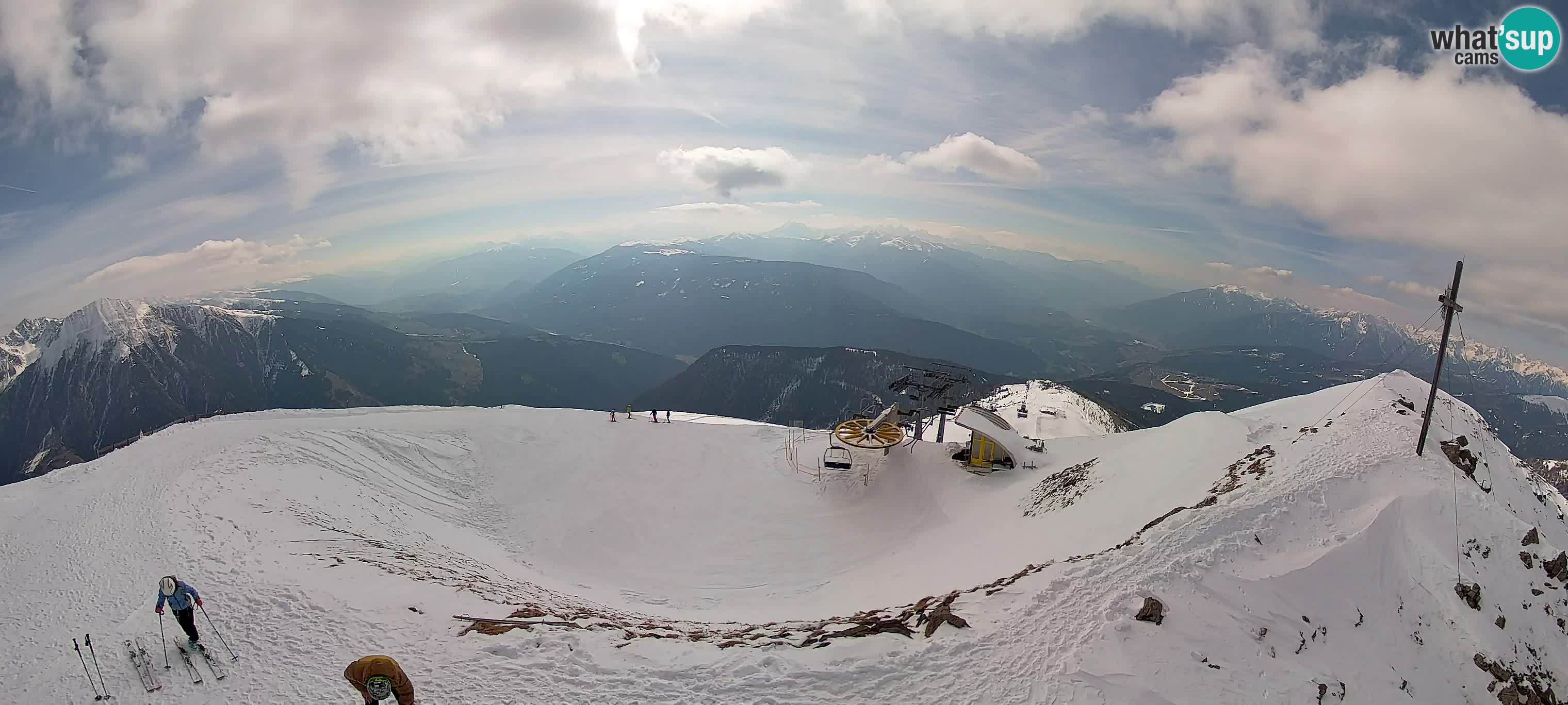 Spletna kamera Gitschlift / sedežnica Gitsch – Zgornja postaja (2.512 m)