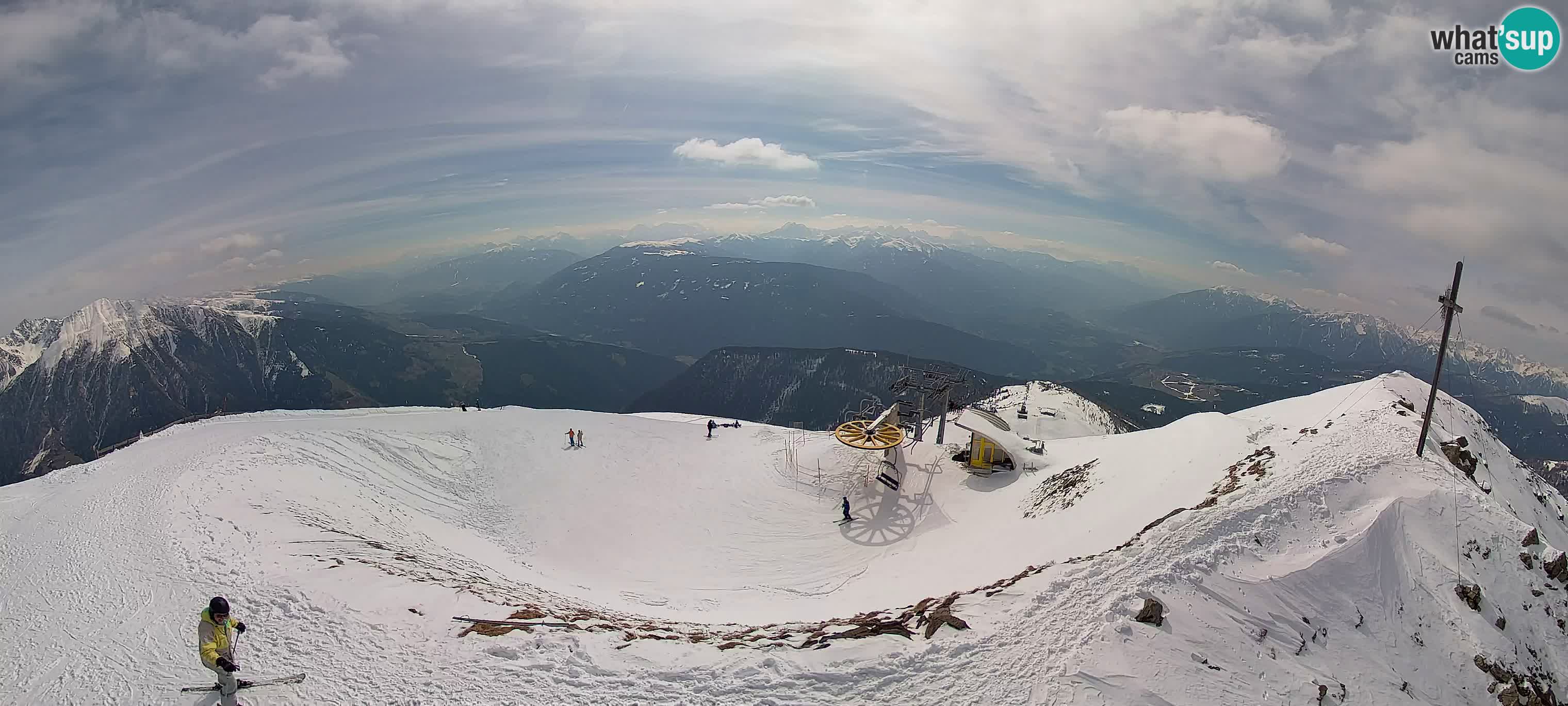 Spletna kamera Gitschlift / sedežnica Gitsch – Zgornja postaja (2.512 m)