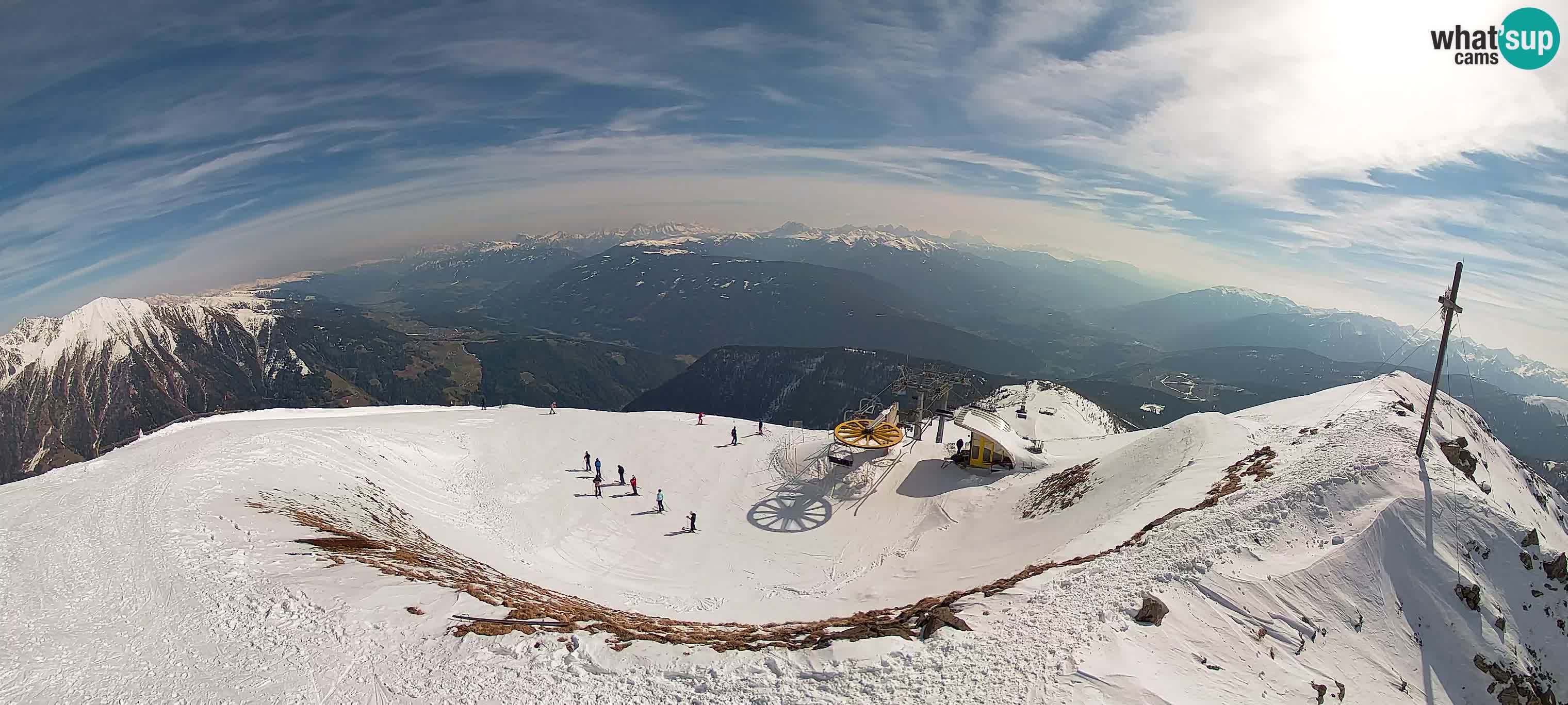 Spletna kamera Gitschlift / sedežnica Gitsch – Zgornja postaja (2.512 m)