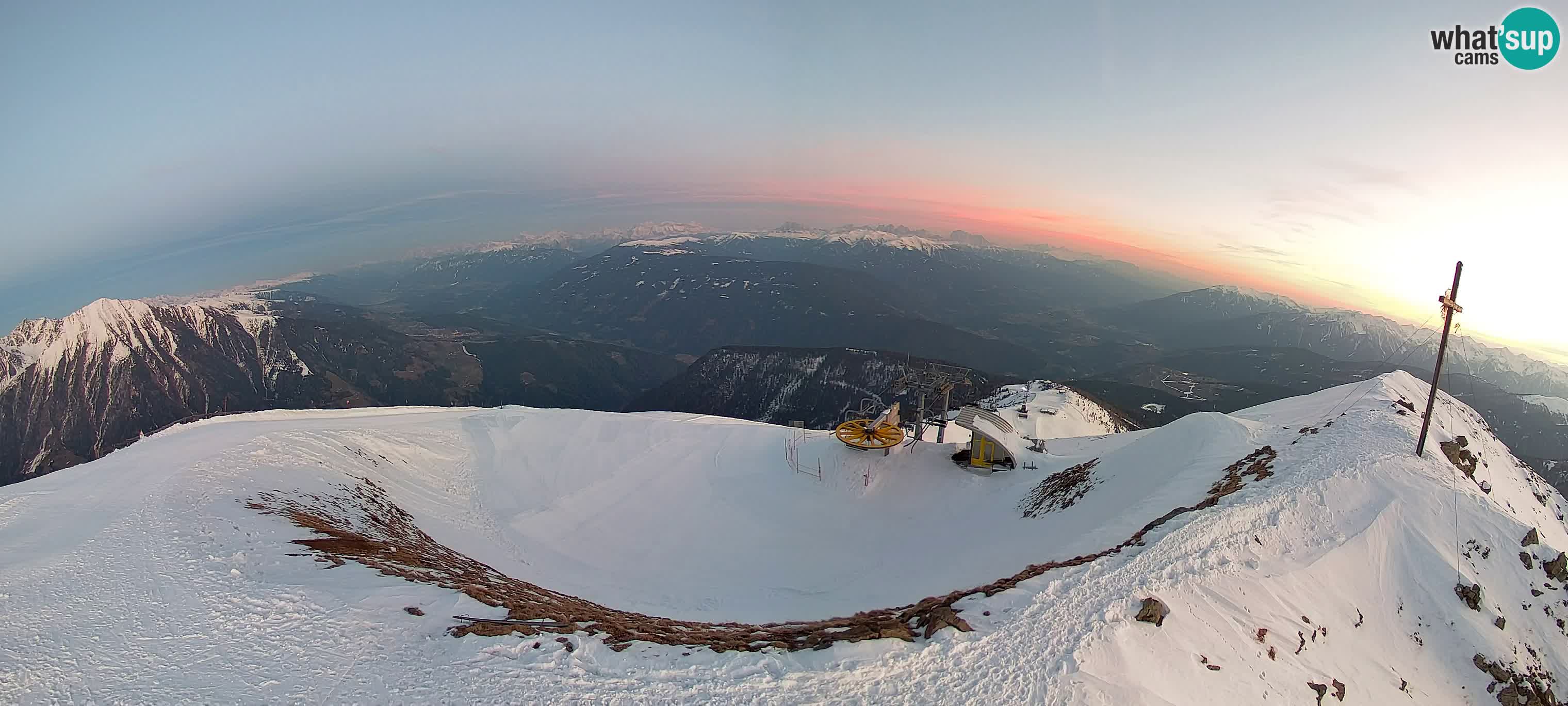 Spletna kamera Gitschlift / sedežnica Gitsch – Zgornja postaja (2.512 m)