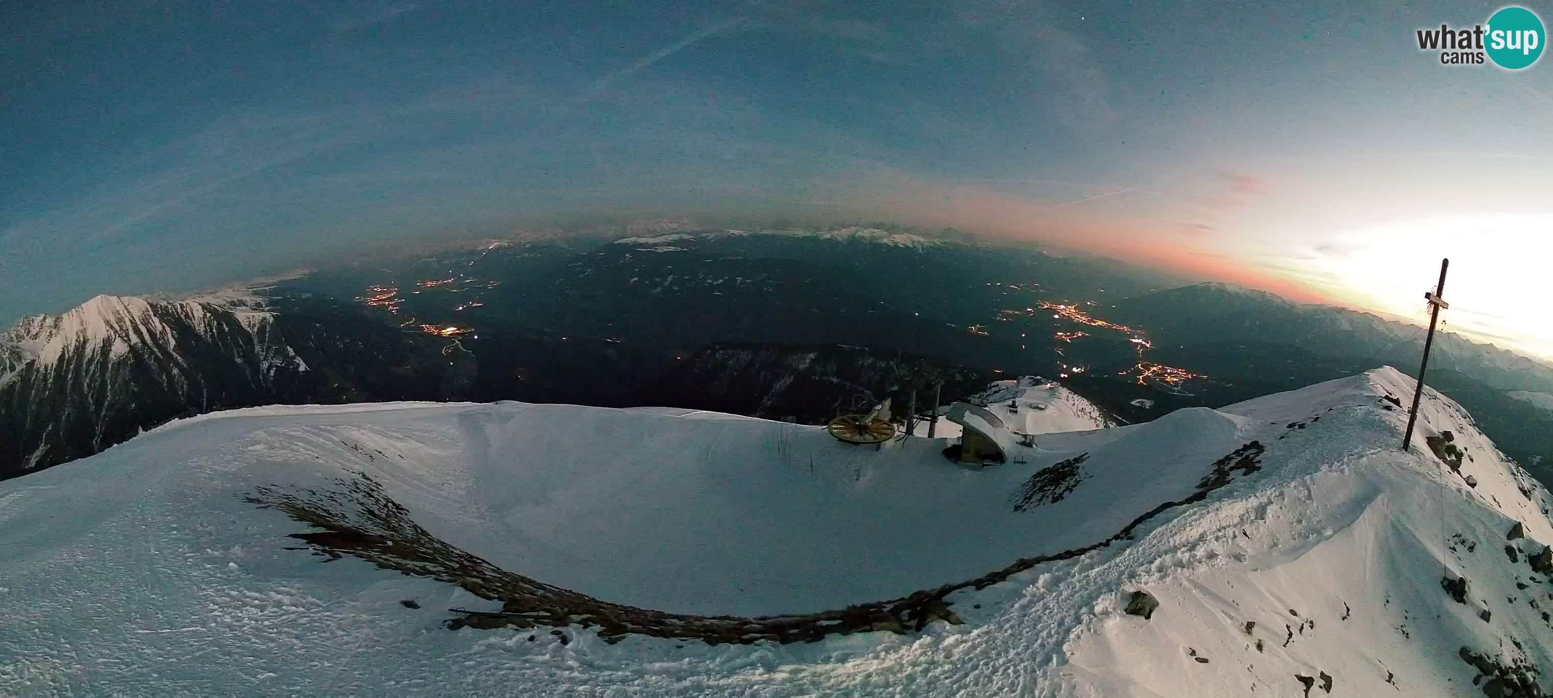 Spletna kamera Gitschlift / sedežnica Gitsch – Zgornja postaja (2.512 m)