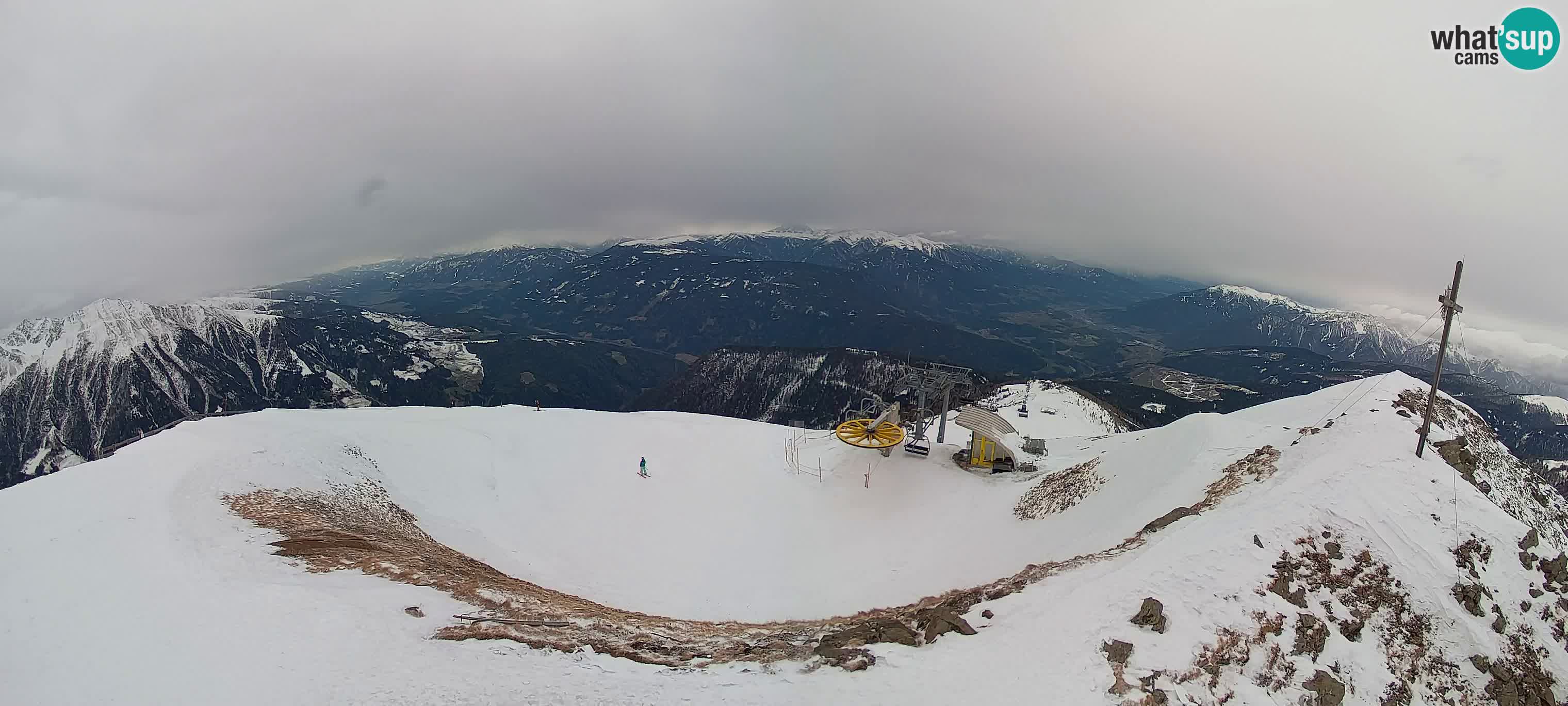 Spletna kamera Gitschlift / sedežnica Gitsch – Zgornja postaja (2.512 m)