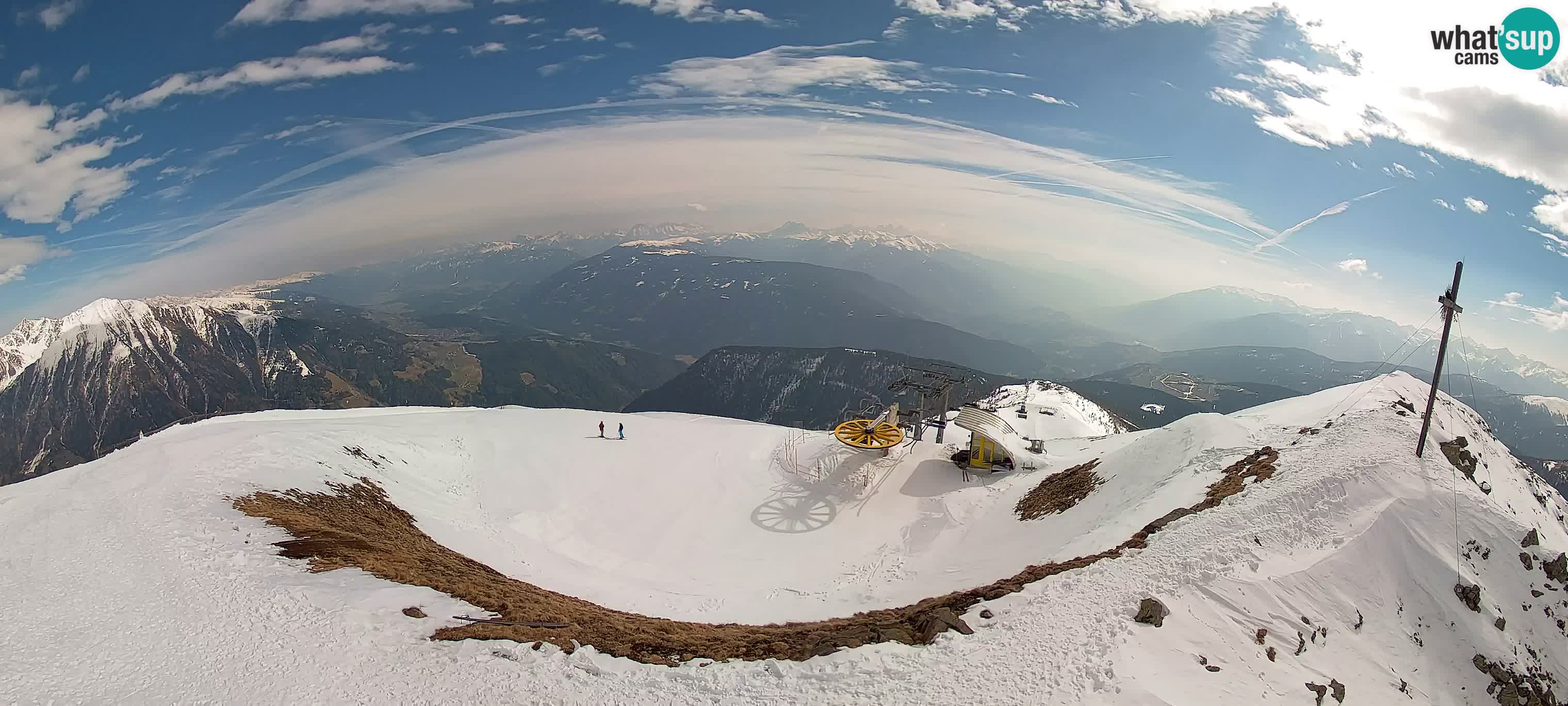 Spletna kamera Gitschlift / sedežnica Gitsch – Zgornja postaja (2.512 m)