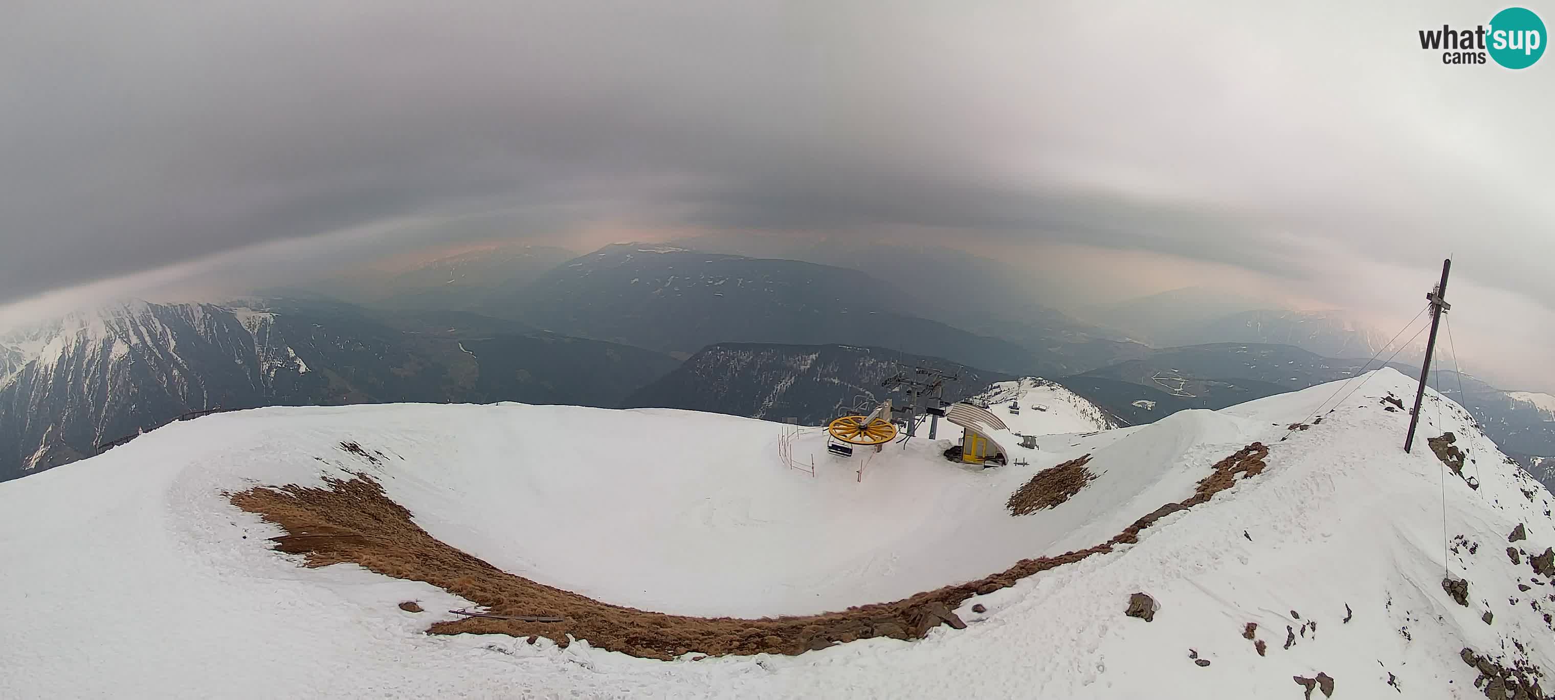 Spletna kamera Gitschlift / sedežnica Gitsch – Zgornja postaja (2.512 m)