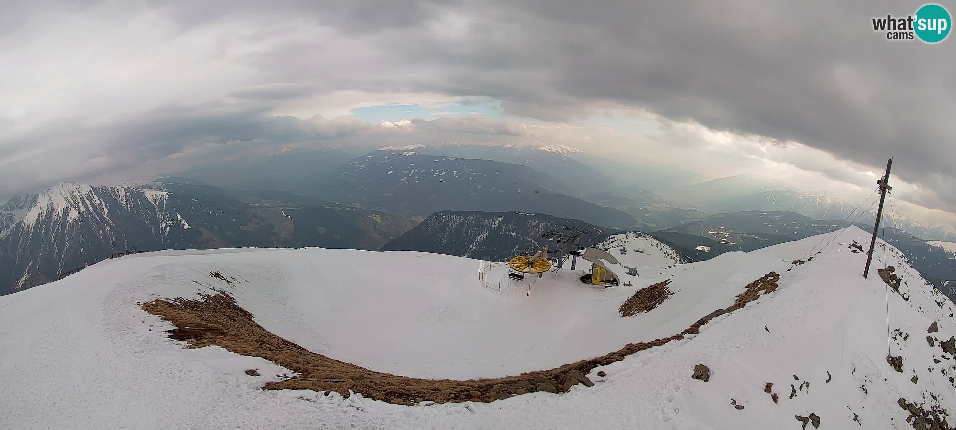 Spletna kamera Gitschlift / sedežnica Gitsch – Zgornja postaja (2.512 m)