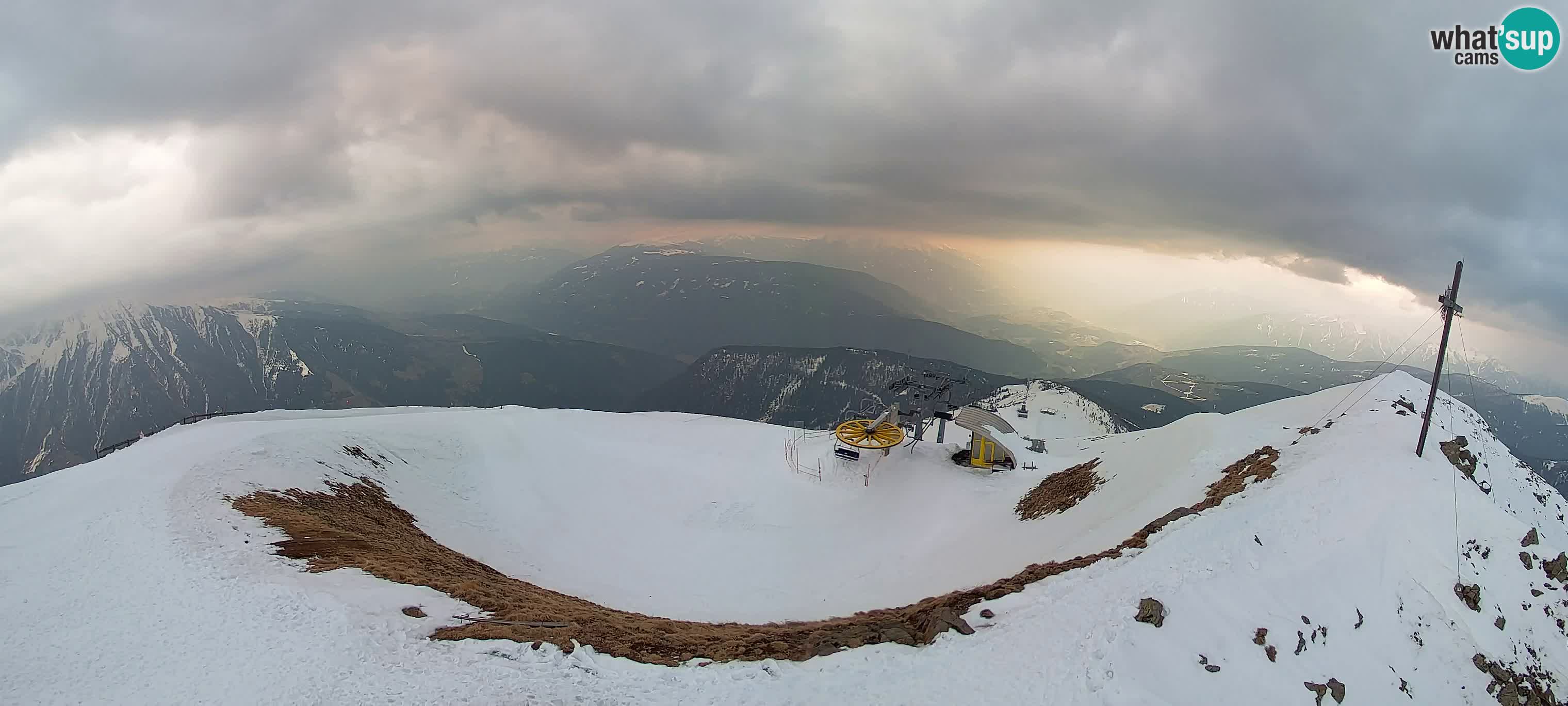 Spletna kamera Gitschlift / sedežnica Gitsch – Zgornja postaja (2.512 m)