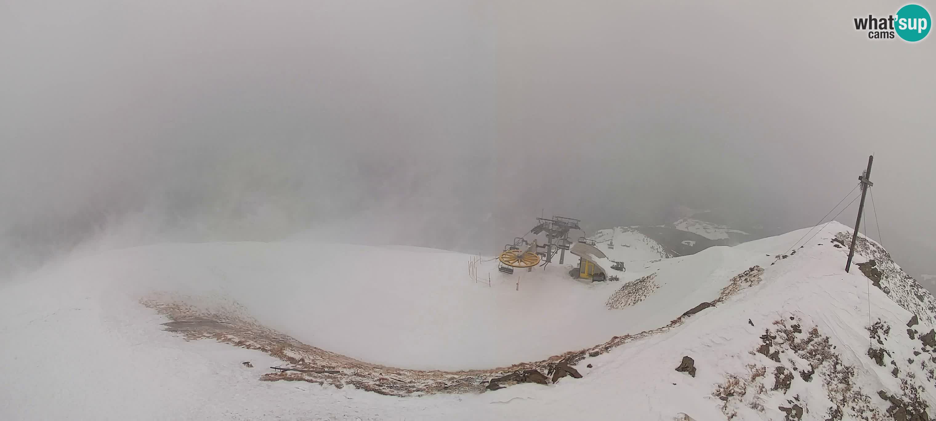 Spletna kamera Gitschlift / sedežnica Gitsch – Zgornja postaja (2.512 m)
