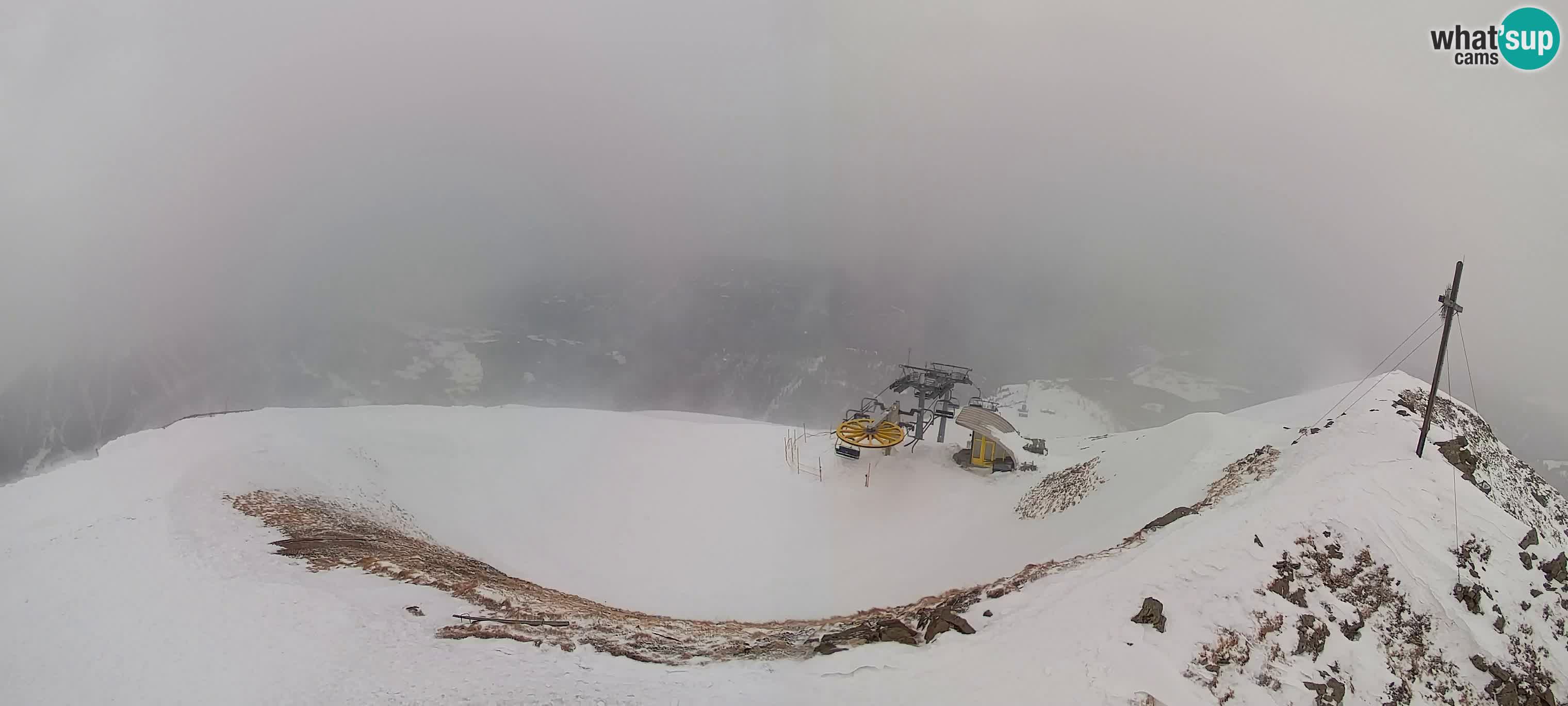 Spletna kamera Gitschlift / sedežnica Gitsch – Zgornja postaja (2.512 m)