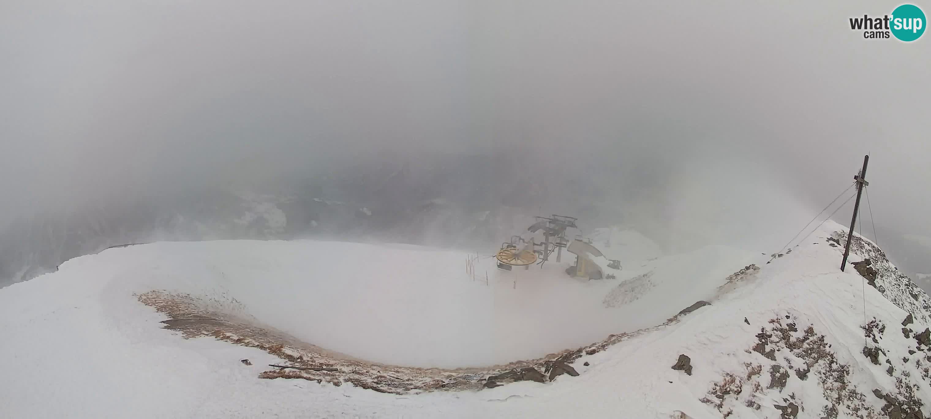 Spletna kamera Gitschlift / sedežnica Gitsch – Zgornja postaja (2.512 m)