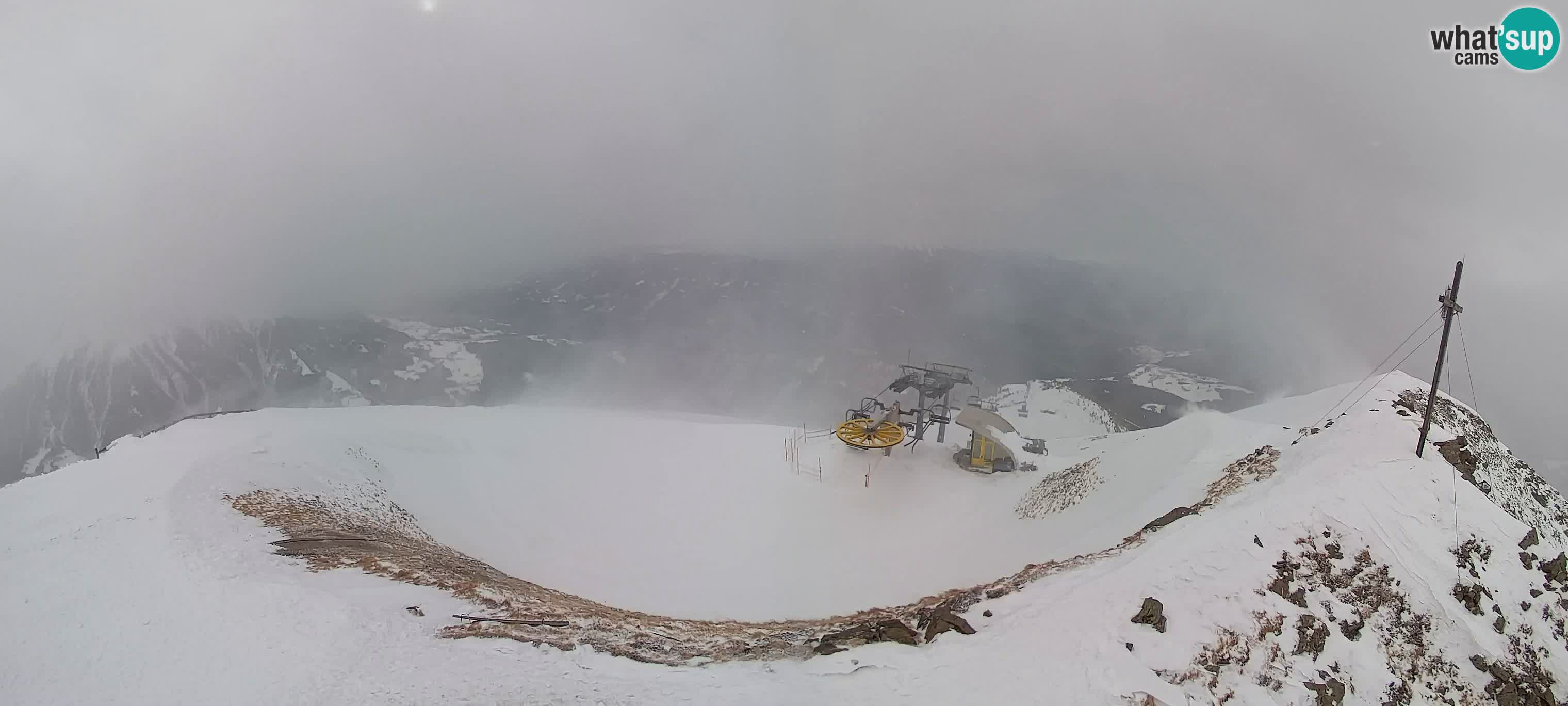 Spletna kamera Gitschlift / sedežnica Gitsch – Zgornja postaja (2.512 m)