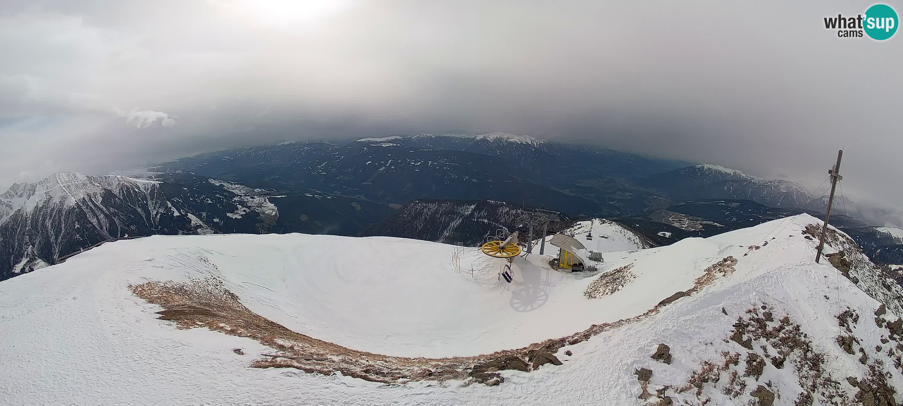 Spletna kamera Gitschlift / sedežnica Gitsch – Zgornja postaja (2.512 m)