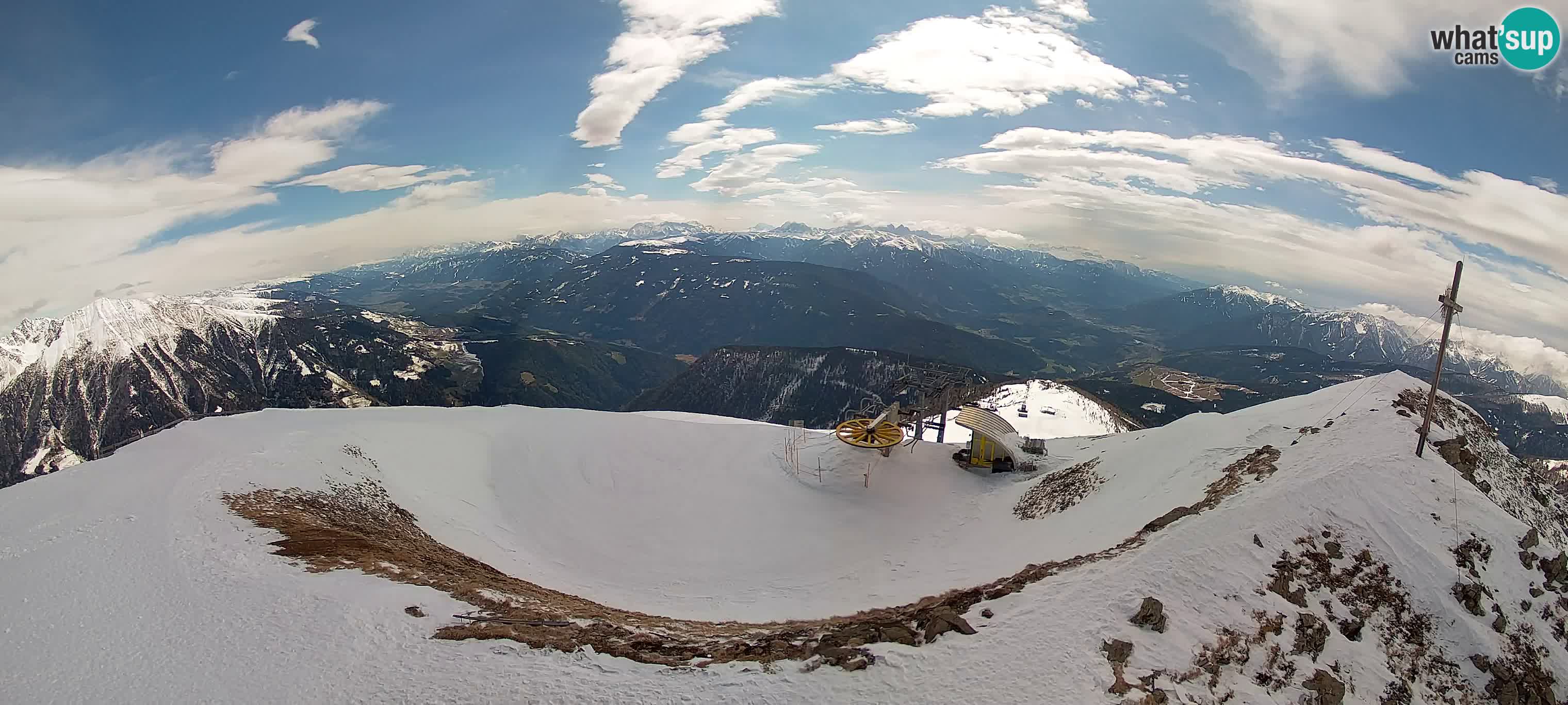 Spletna kamera Gitschlift / sedežnica Gitsch – Zgornja postaja (2.512 m)
