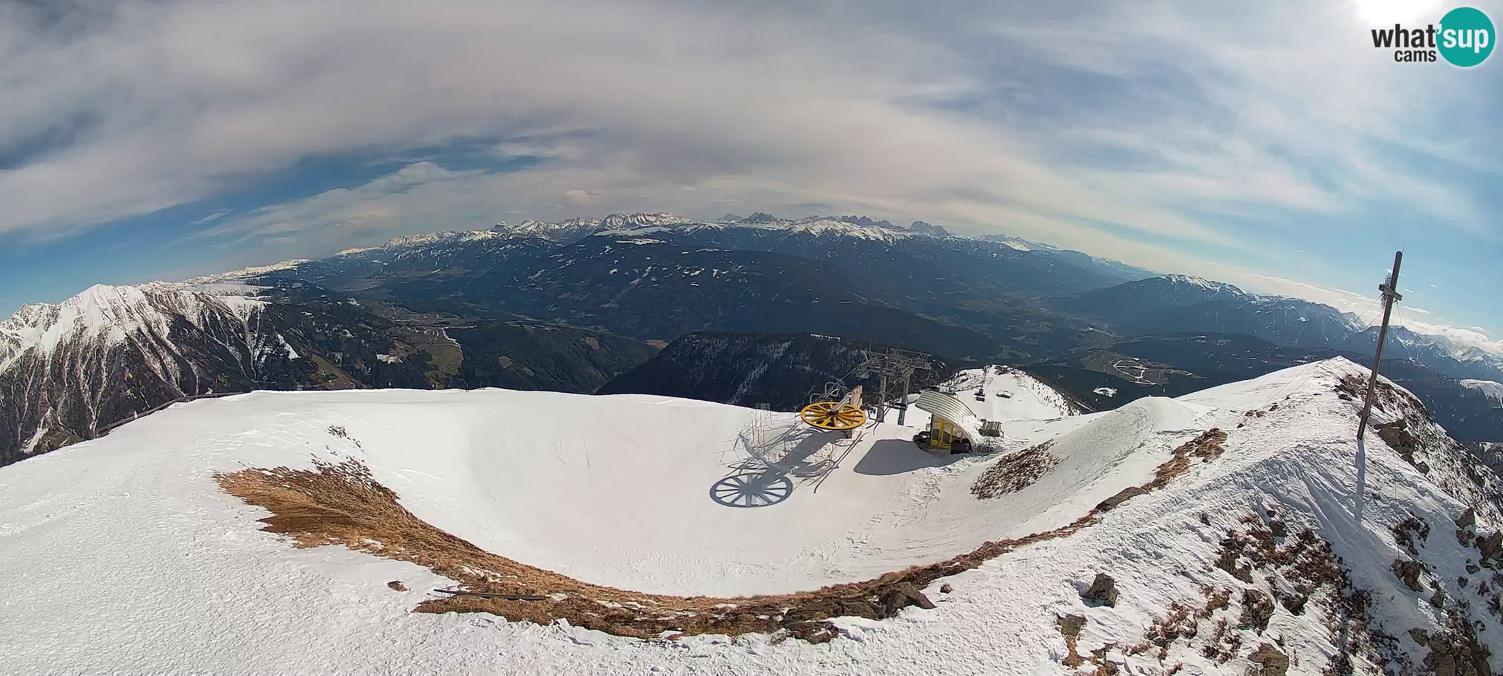 Spletna kamera Gitschlift / sedežnica Gitsch – Zgornja postaja (2.512 m)