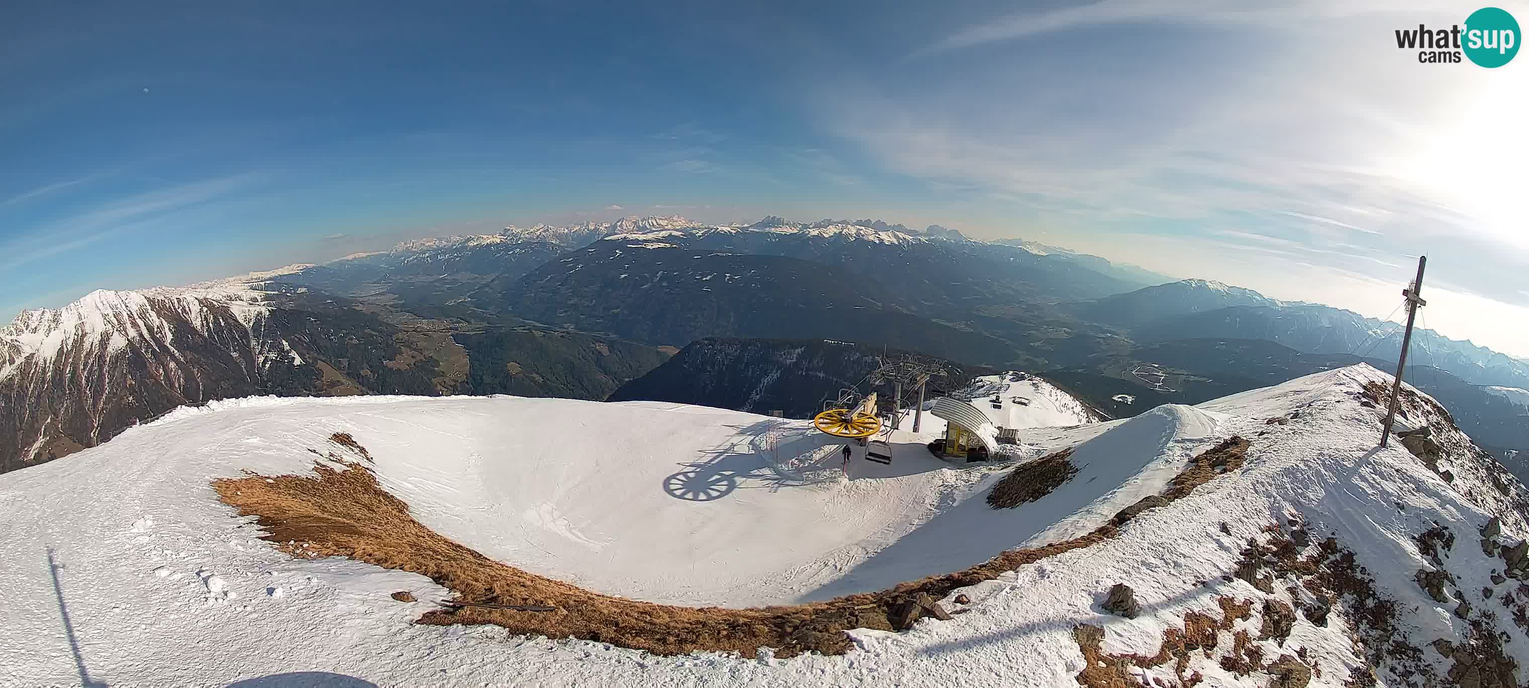 Spletna kamera Gitschlift / sedežnica Gitsch – Zgornja postaja (2.512 m)
