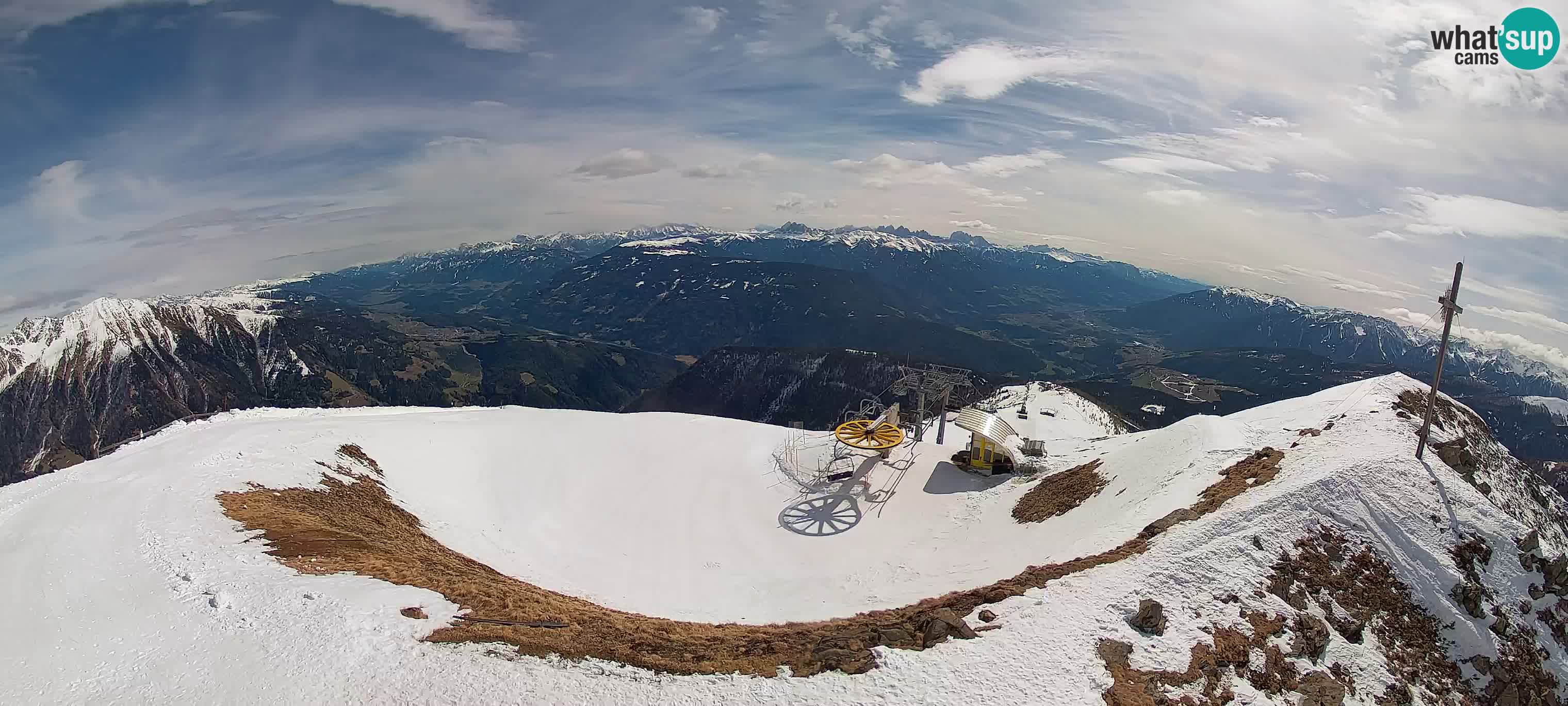 Spletna kamera Gitschlift / sedežnica Gitsch – Zgornja postaja (2.512 m)