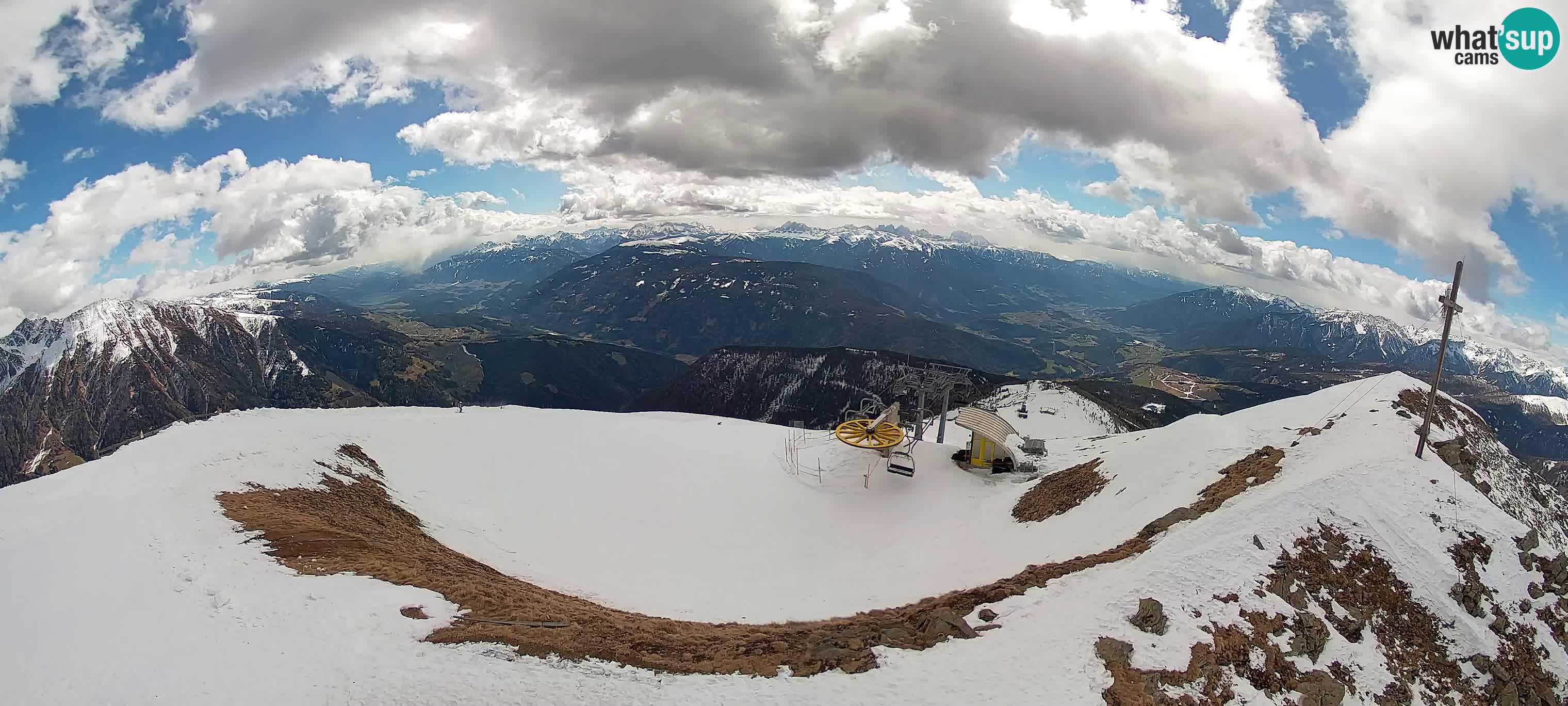 Spletna kamera Gitschlift / sedežnica Gitsch – Zgornja postaja (2.512 m)