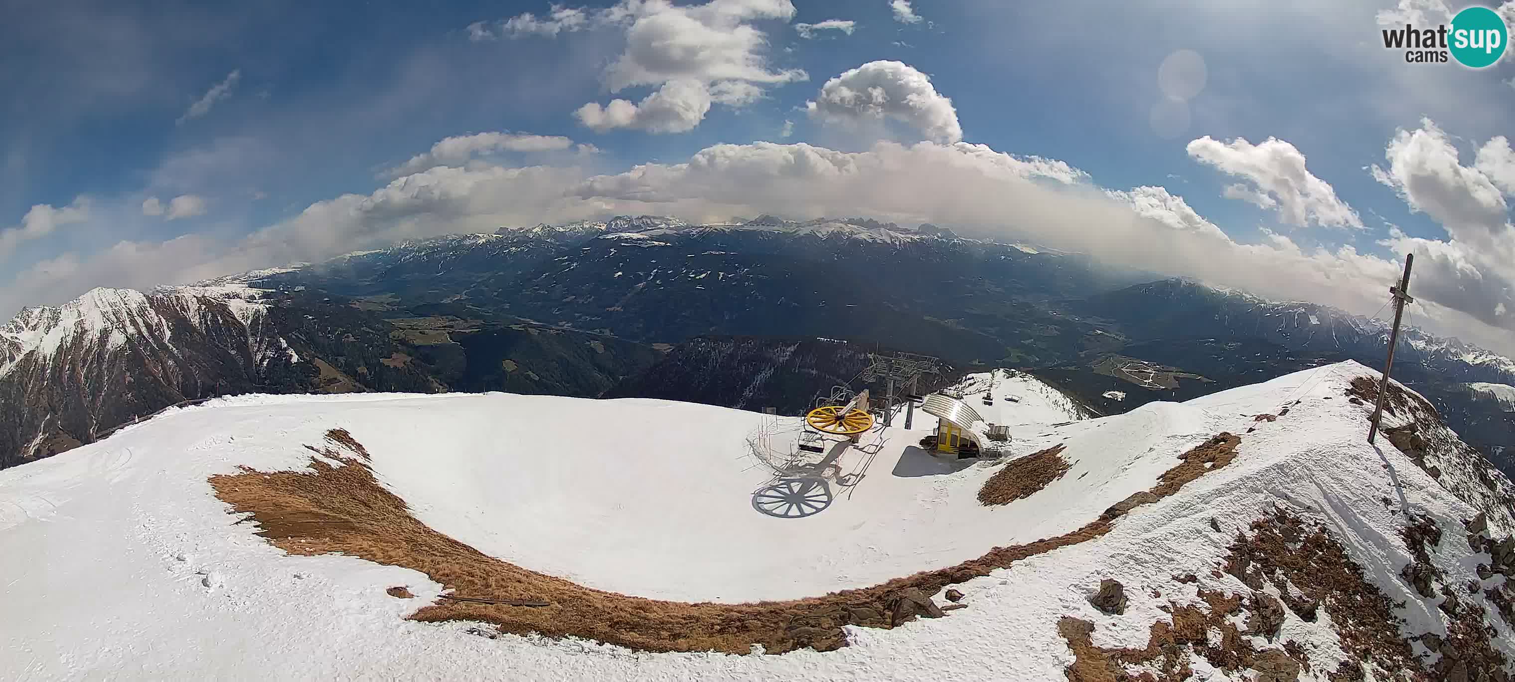 Spletna kamera Gitschlift / sedežnica Gitsch – Zgornja postaja (2.512 m)