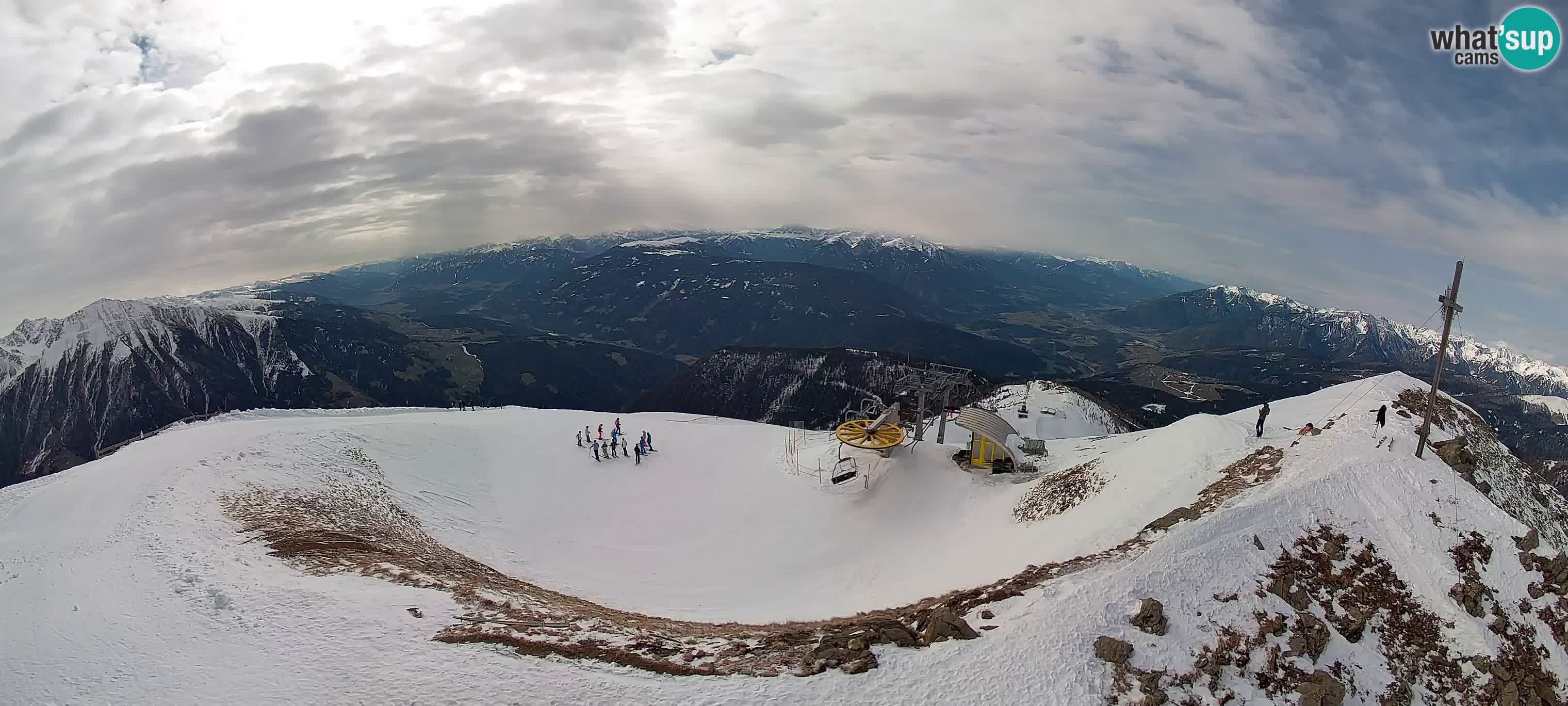 Spletna kamera Gitschlift / sedežnica Gitsch – Zgornja postaja (2.512 m)