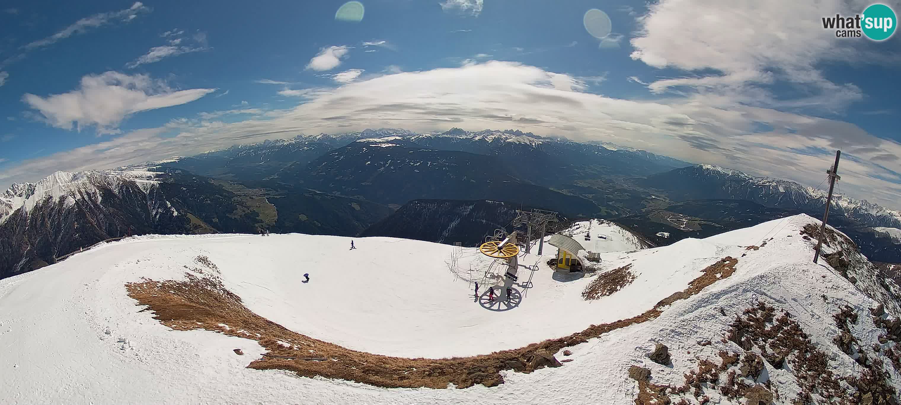 Spletna kamera Gitschlift / sedežnica Gitsch – Zgornja postaja (2.512 m)