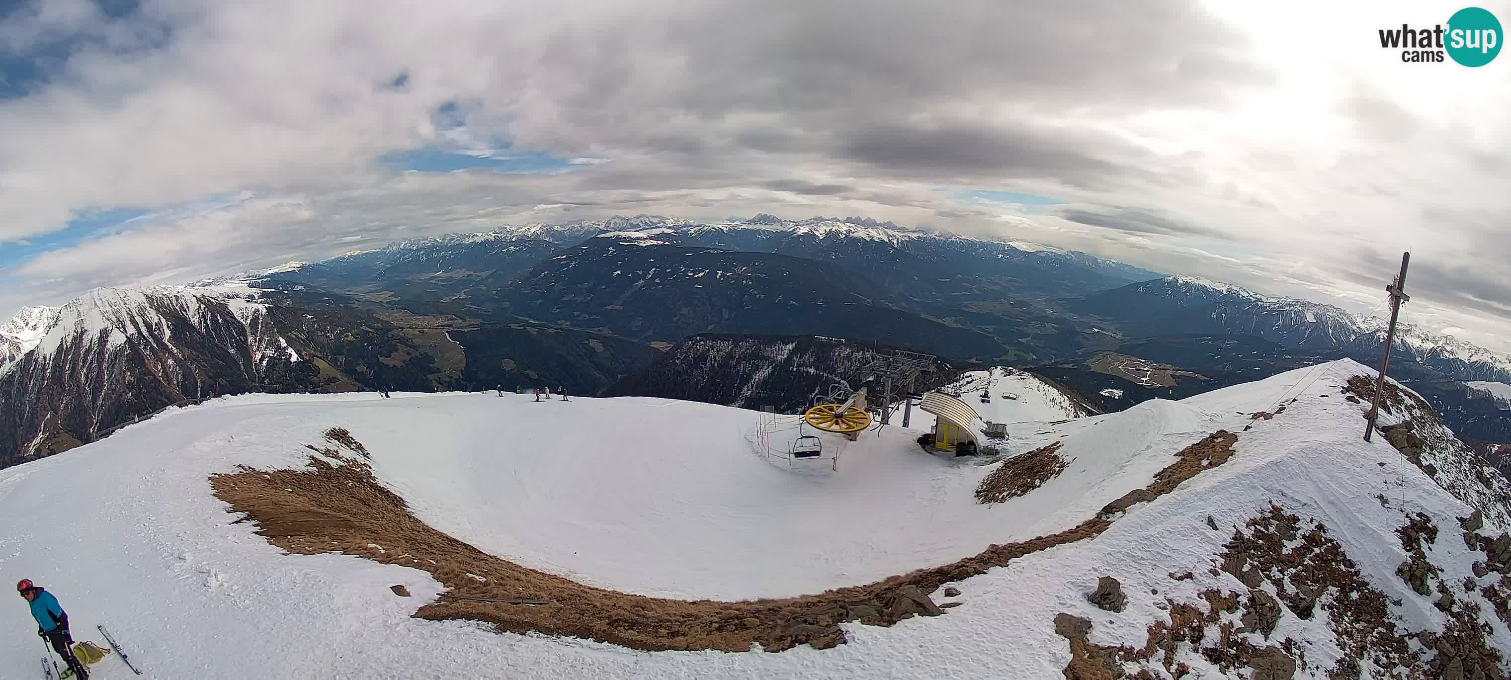 Spletna kamera Gitschlift / sedežnica Gitsch – Zgornja postaja (2.512 m)