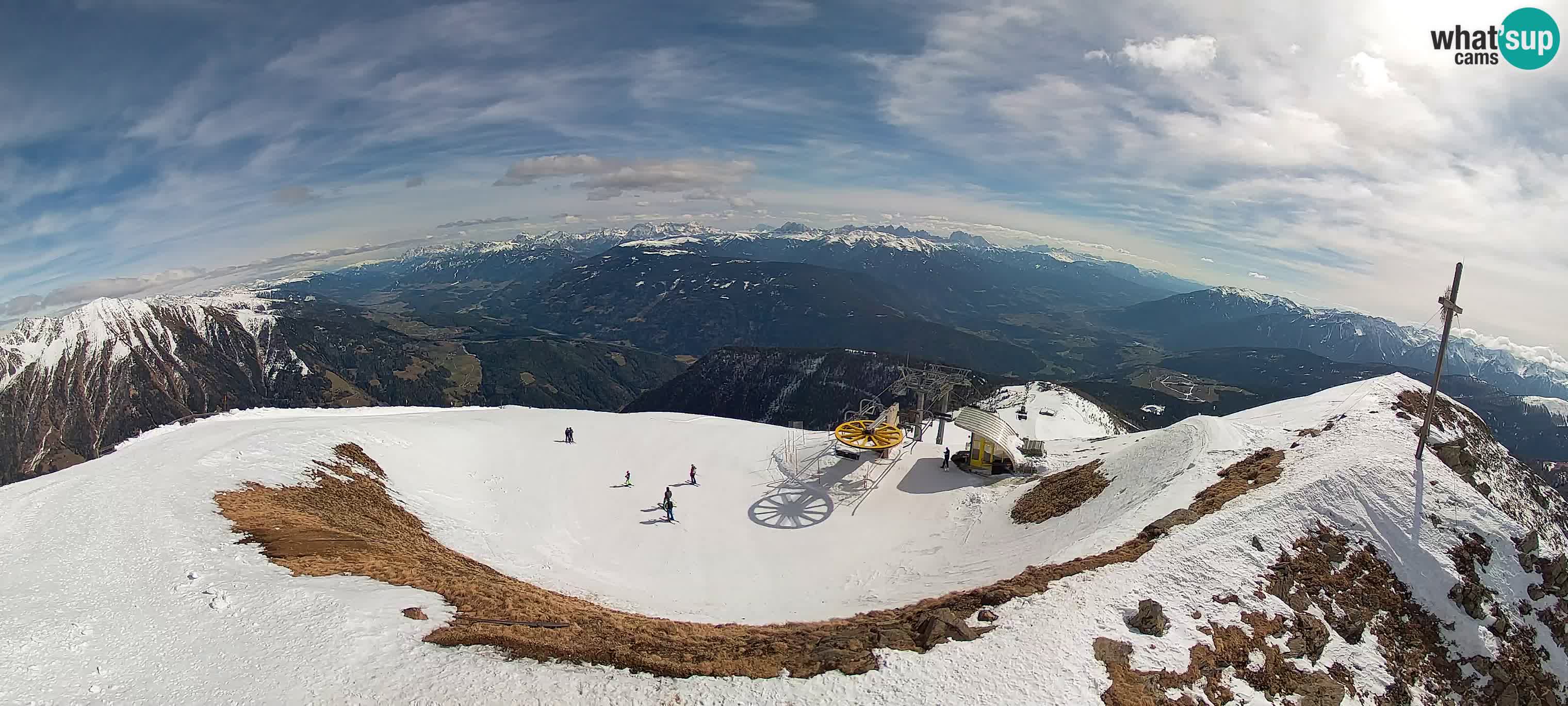 Spletna kamera Gitschlift / sedežnica Gitsch – Zgornja postaja (2.512 m)