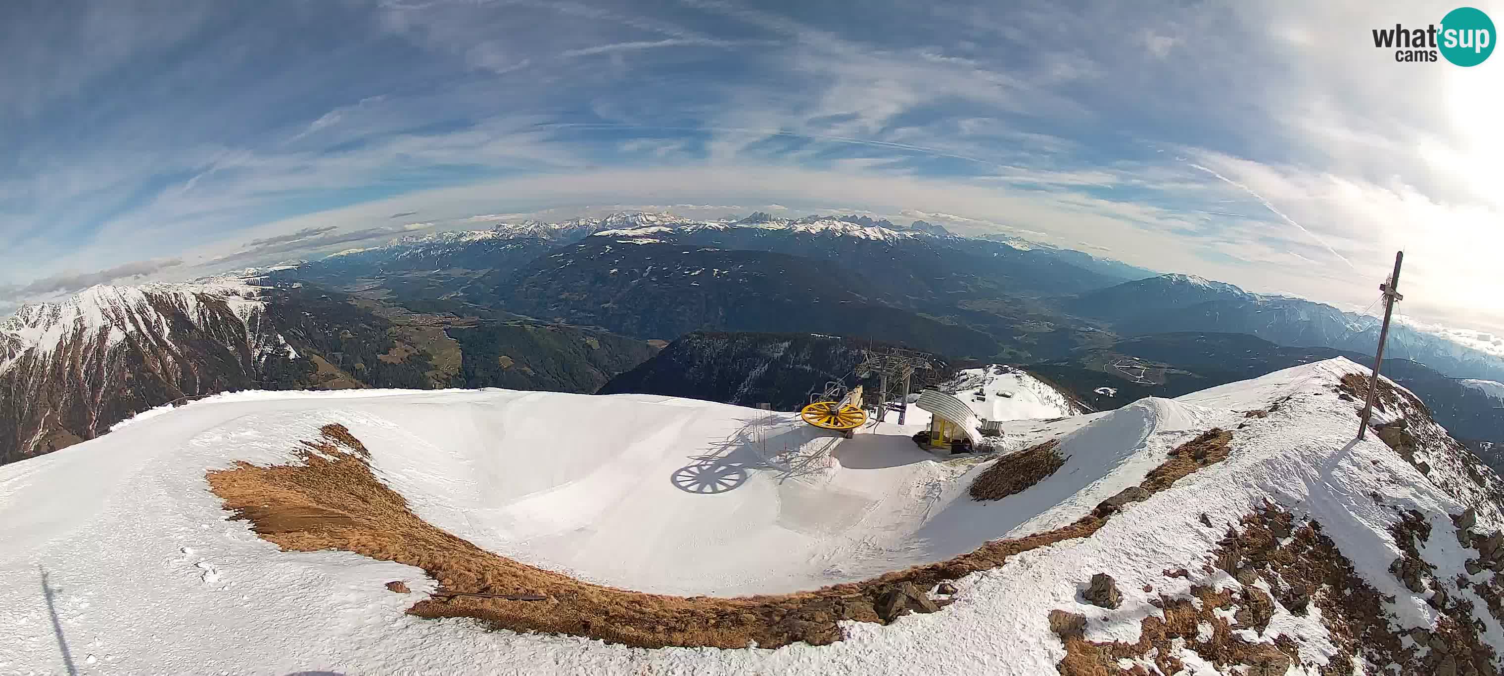 Spletna kamera Gitschlift / sedežnica Gitsch – Zgornja postaja (2.512 m)