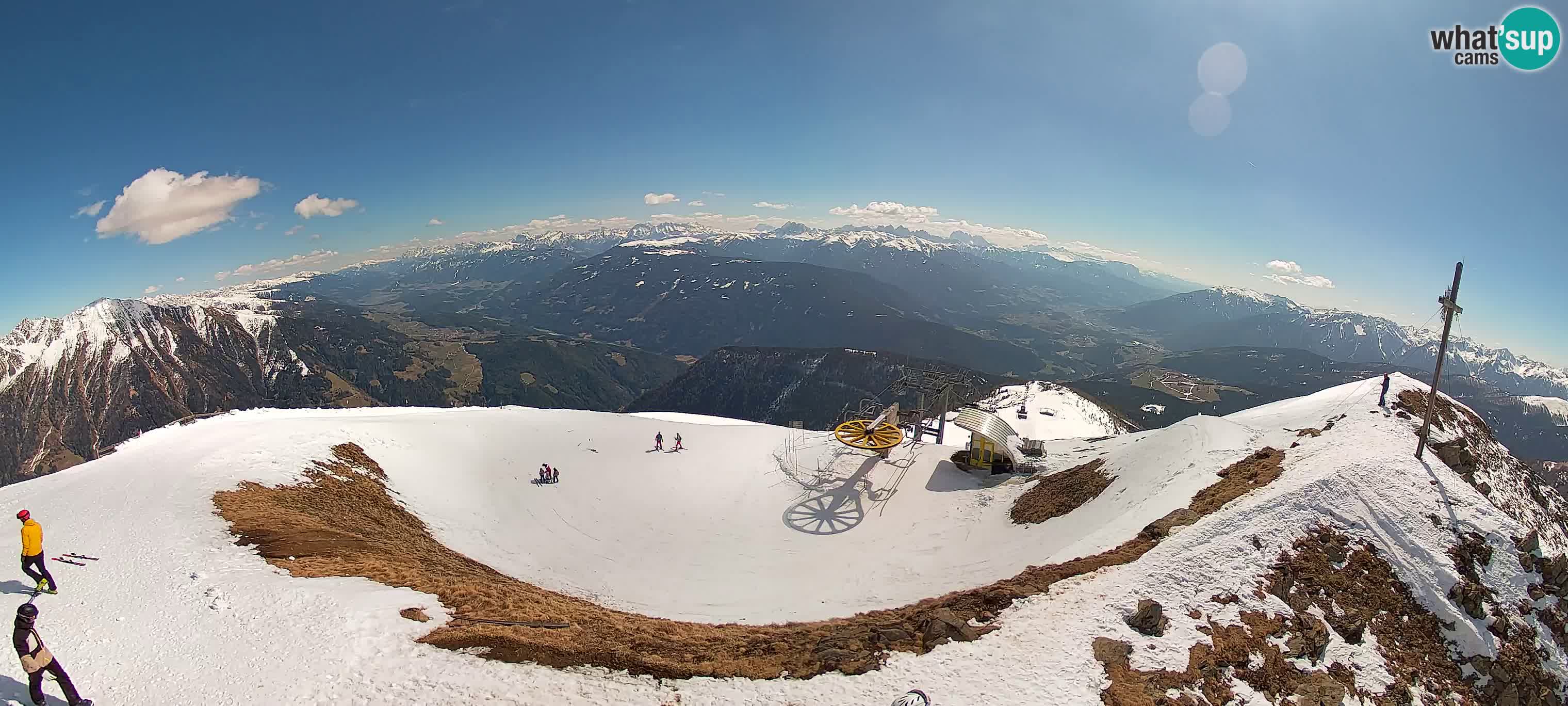 Spletna kamera Gitschlift / sedežnica Gitsch – Zgornja postaja (2.512 m)