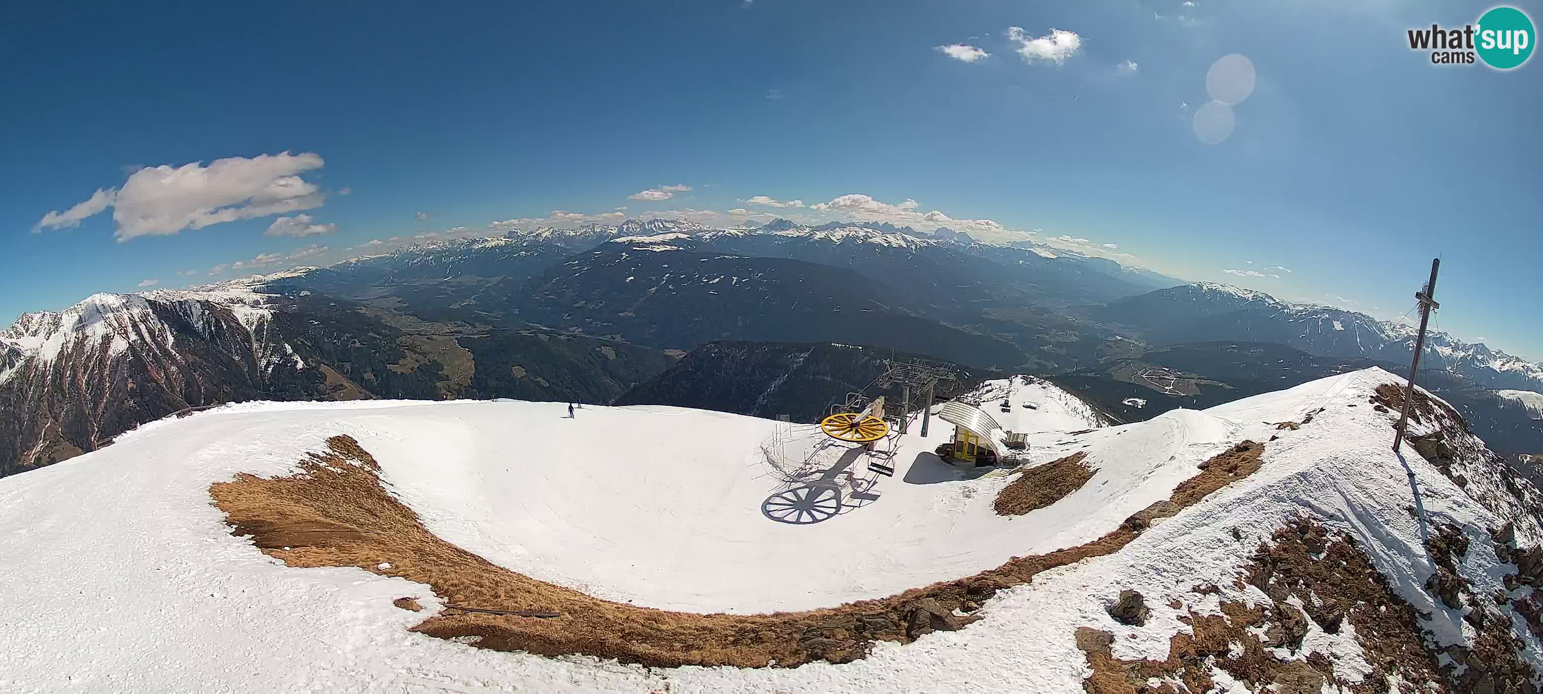 Spletna kamera Gitschlift / sedežnica Gitsch – Zgornja postaja (2.512 m)