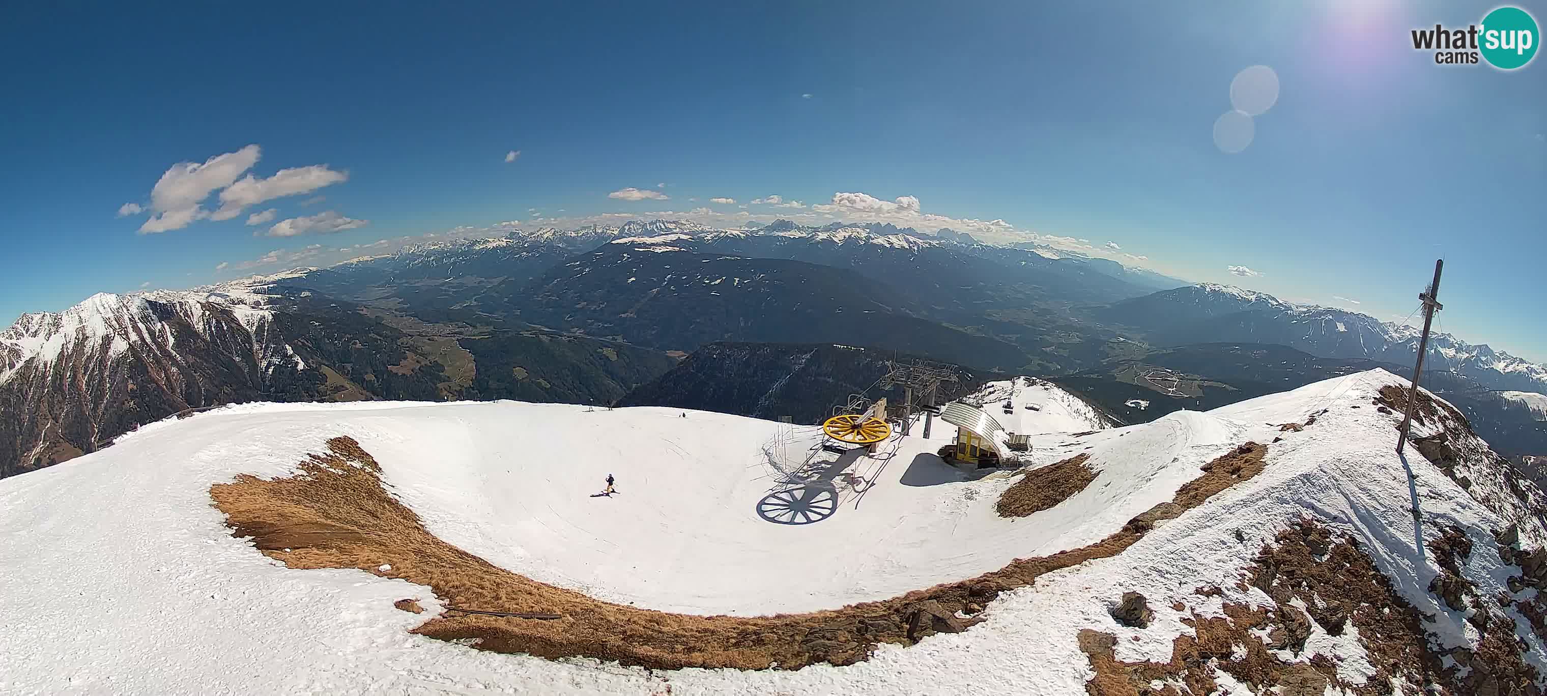 Spletna kamera Gitschlift / sedežnica Gitsch – Zgornja postaja (2.512 m)