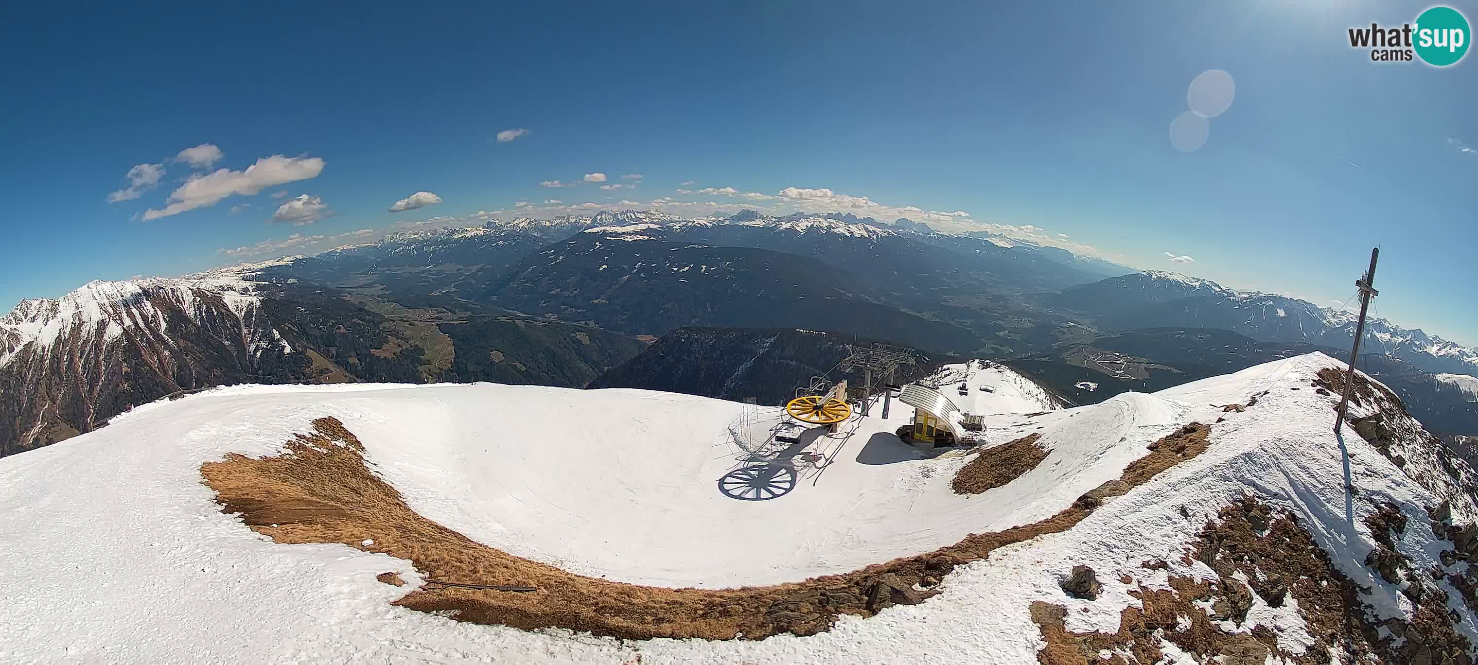 Spletna kamera Gitschlift / sedežnica Gitsch – Zgornja postaja (2.512 m)