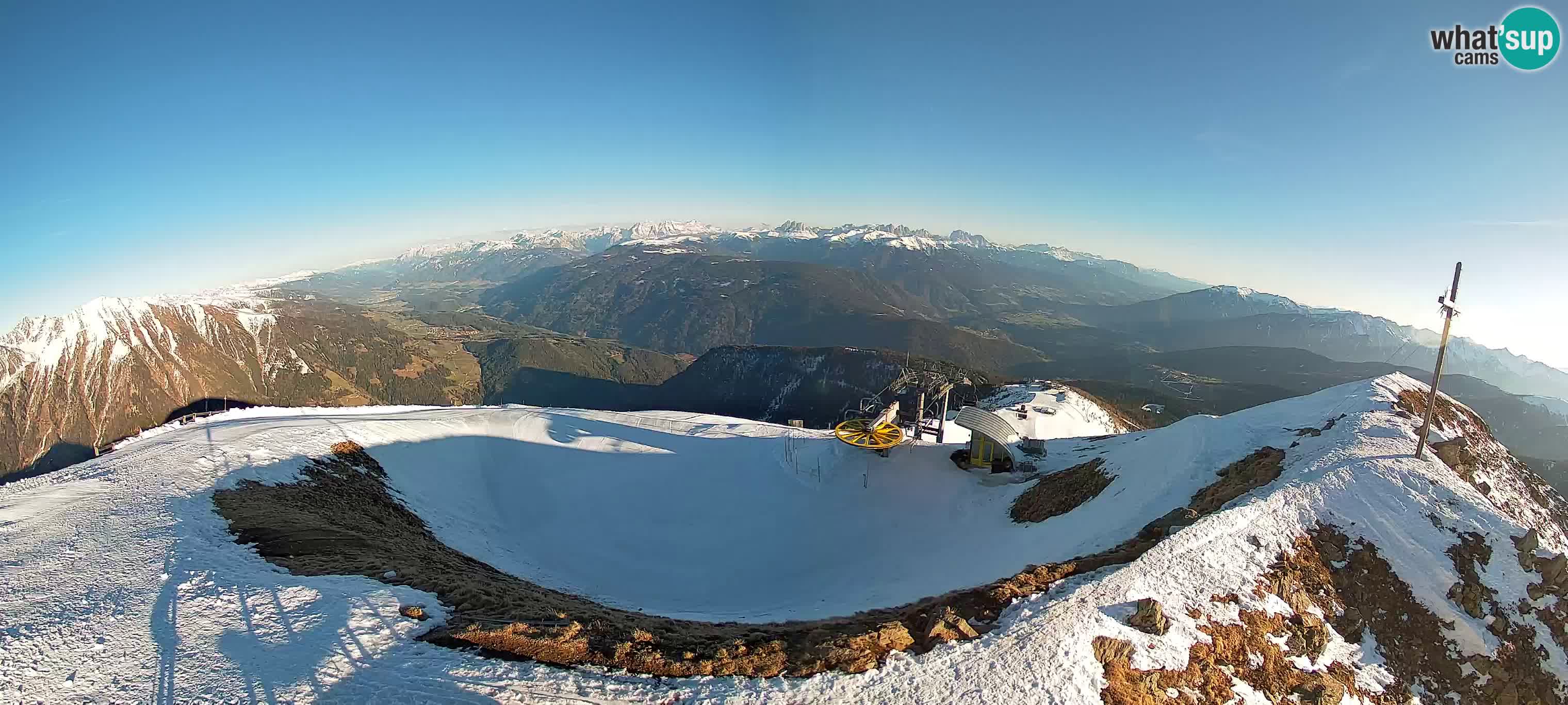 Spletna kamera Gitschlift / sedežnica Gitsch – Zgornja postaja (2.512 m)