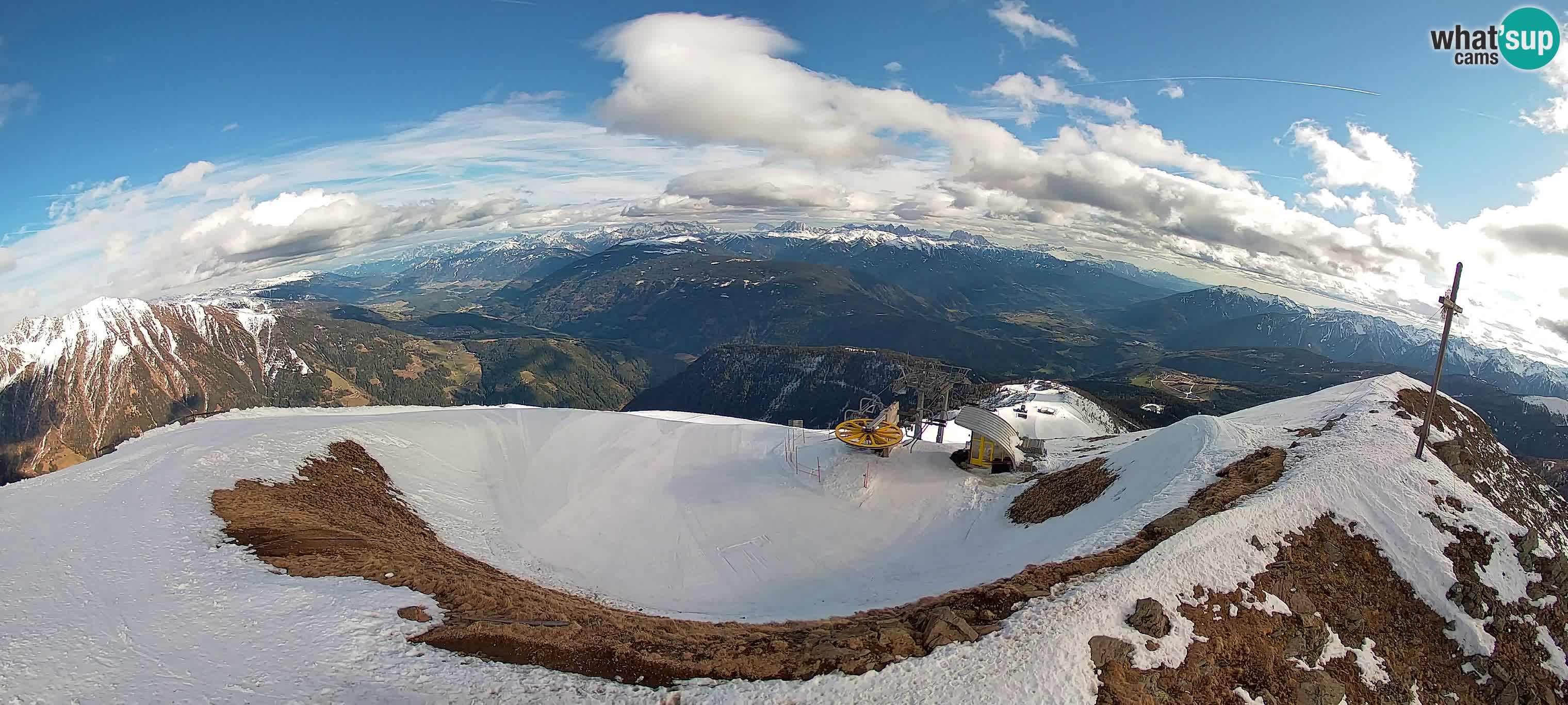 Spletna kamera Gitschlift / sedežnica Gitsch – Zgornja postaja (2.512 m)
