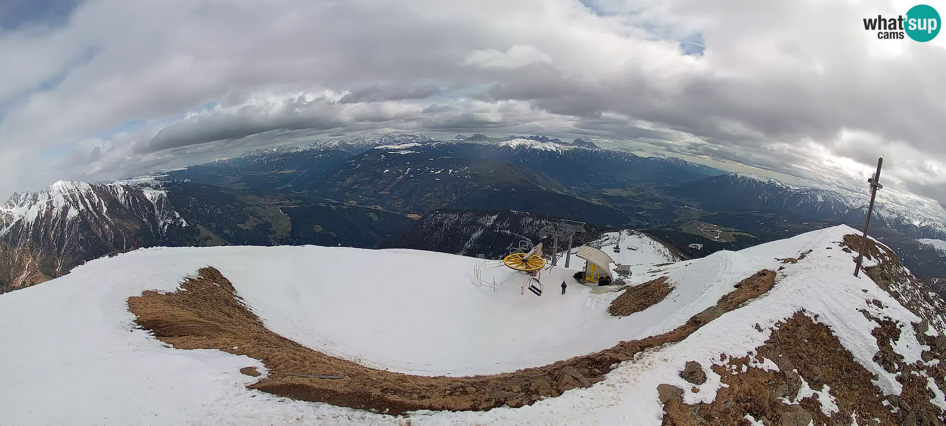 Spletna kamera Gitschlift / sedežnica Gitsch – Zgornja postaja (2.512 m)