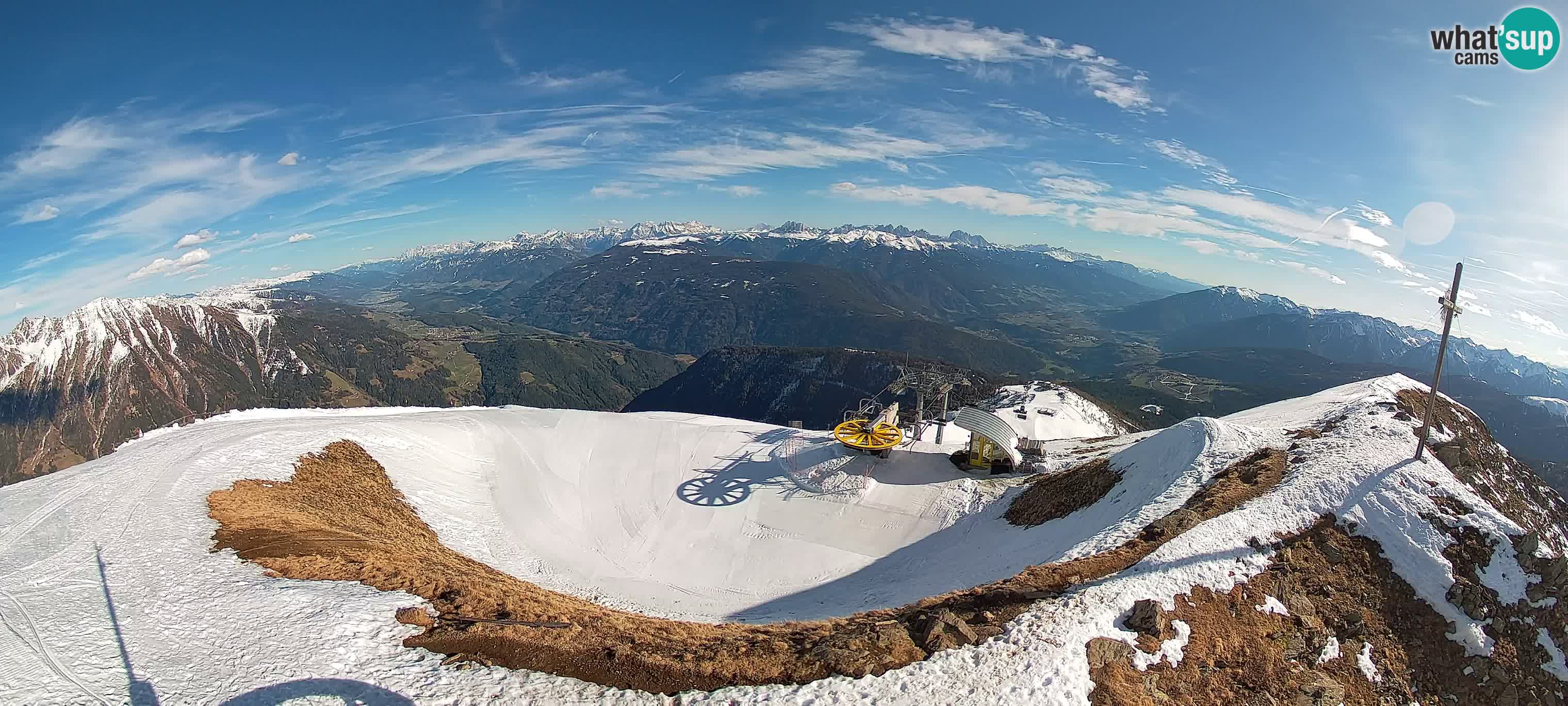 Spletna kamera Gitschlift / sedežnica Gitsch – Zgornja postaja (2.512 m)