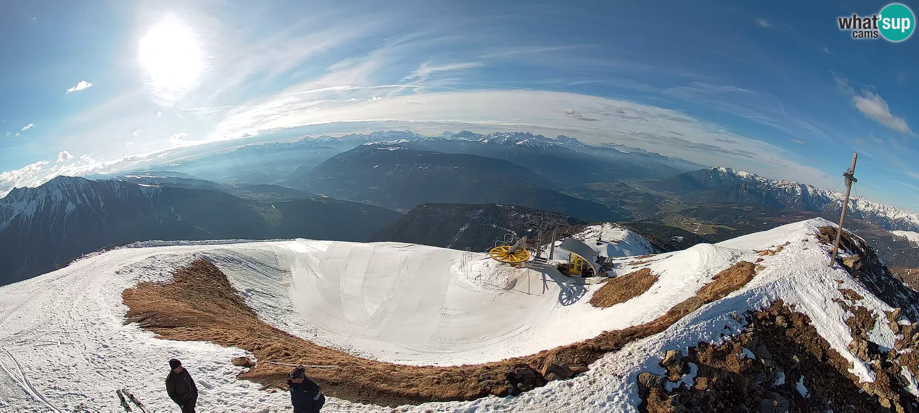 Spletna kamera Gitschlift / sedežnica Gitsch – Zgornja postaja (2.512 m)