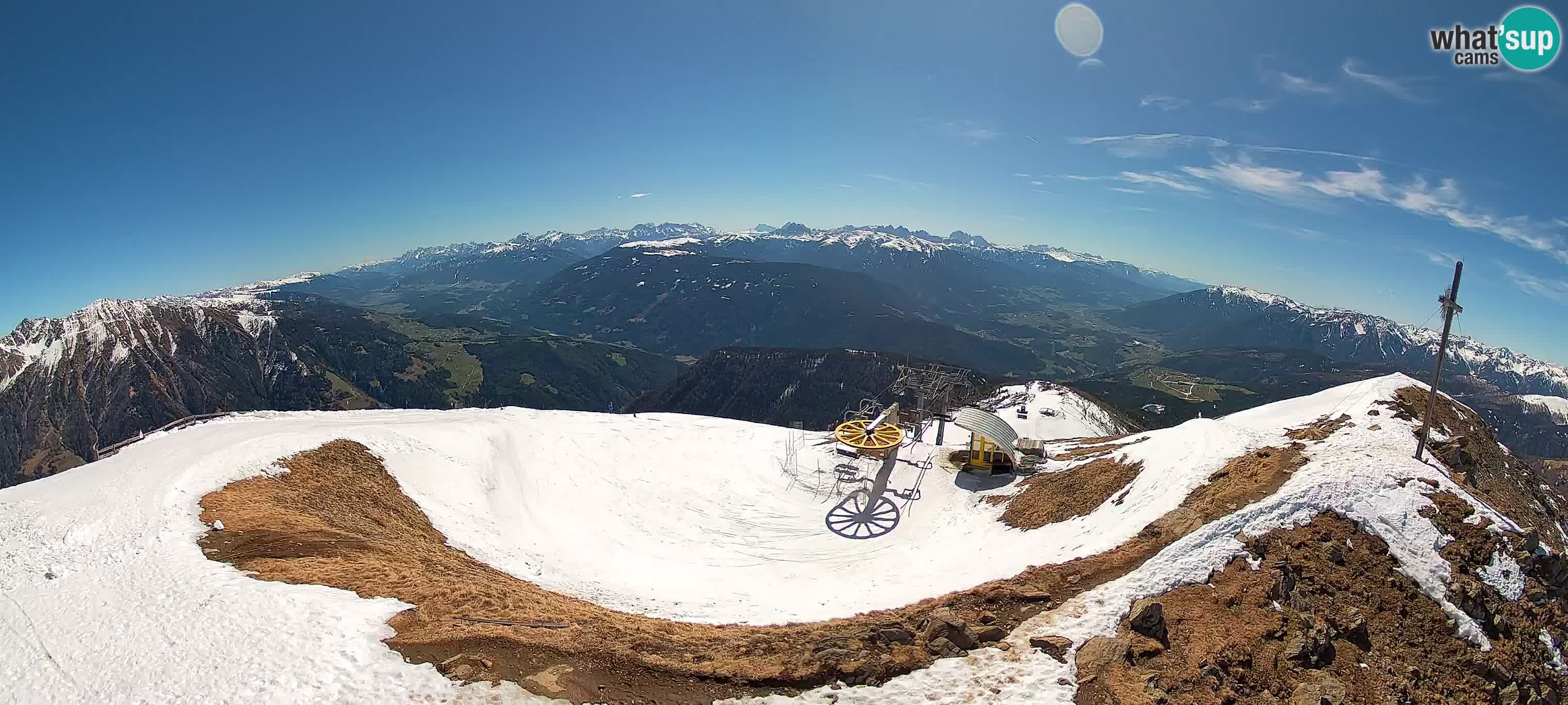 Spletna kamera Gitschlift / sedežnica Gitsch – Zgornja postaja (2.512 m)