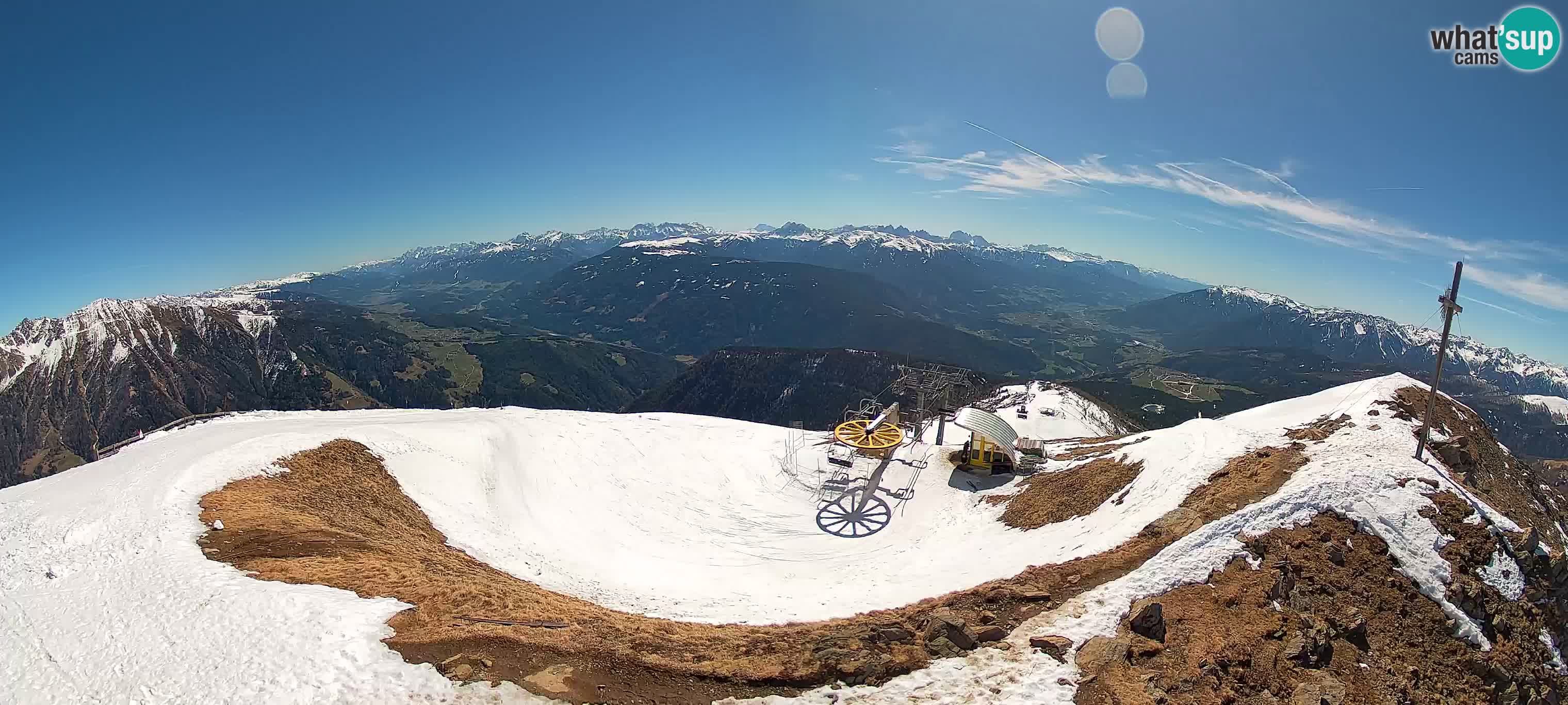 Spletna kamera Gitschlift / sedežnica Gitsch – Zgornja postaja (2.512 m)