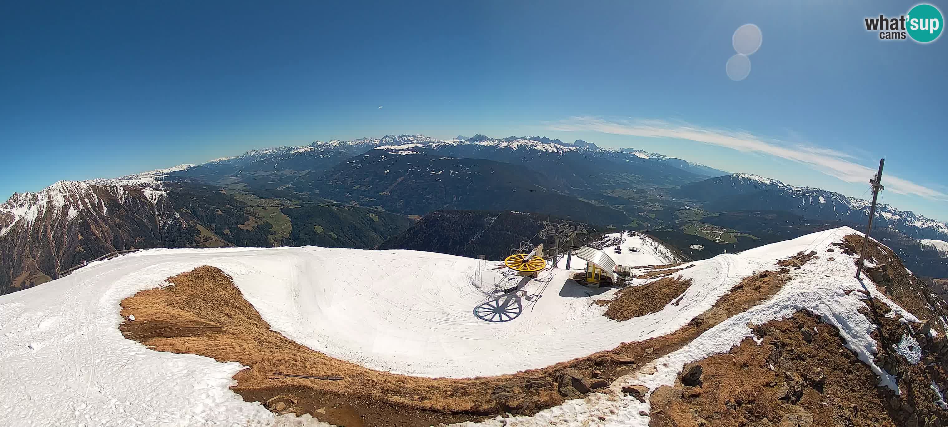 Spletna kamera Gitschlift / sedežnica Gitsch – Zgornja postaja (2.512 m)