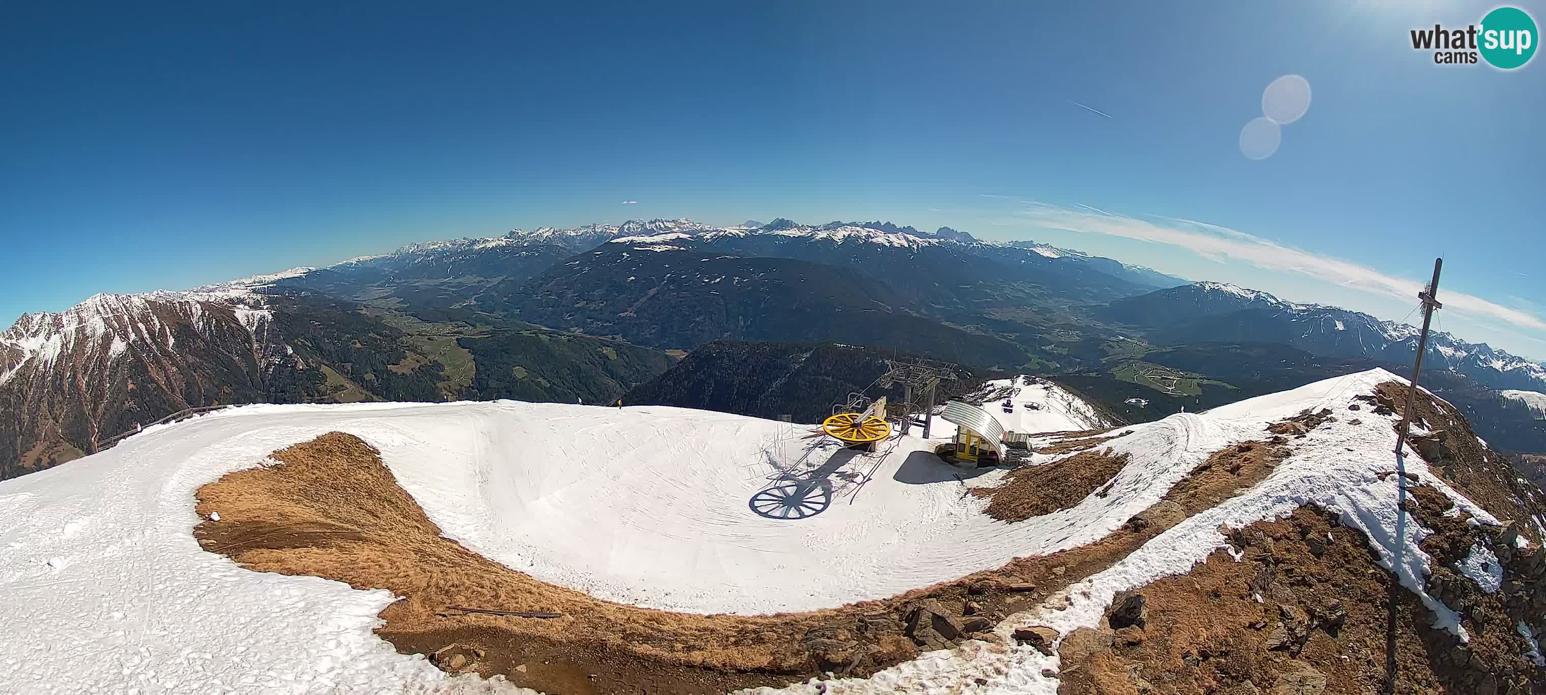 Spletna kamera Gitschlift / sedežnica Gitsch – Zgornja postaja (2.512 m)