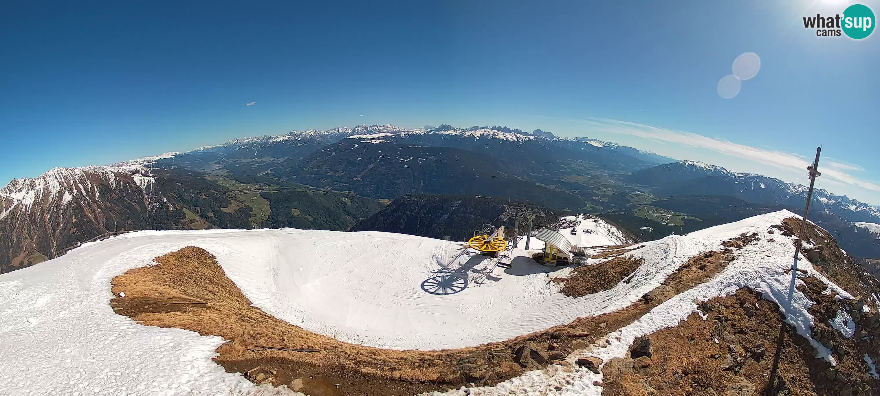 Spletna kamera Gitschlift / sedežnica Gitsch – Zgornja postaja (2.512 m)