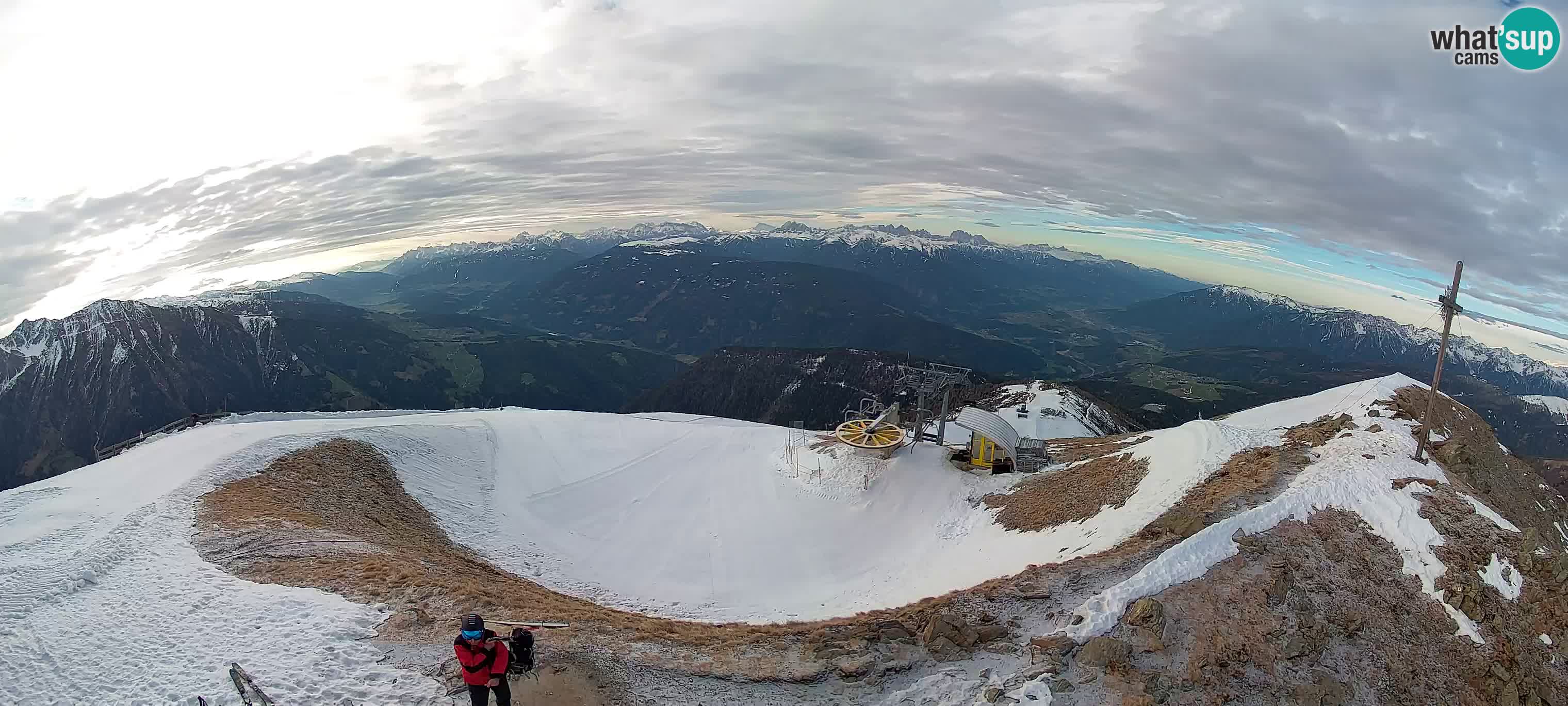 Spletna kamera Gitschlift / sedežnica Gitsch – Zgornja postaja (2.512 m)