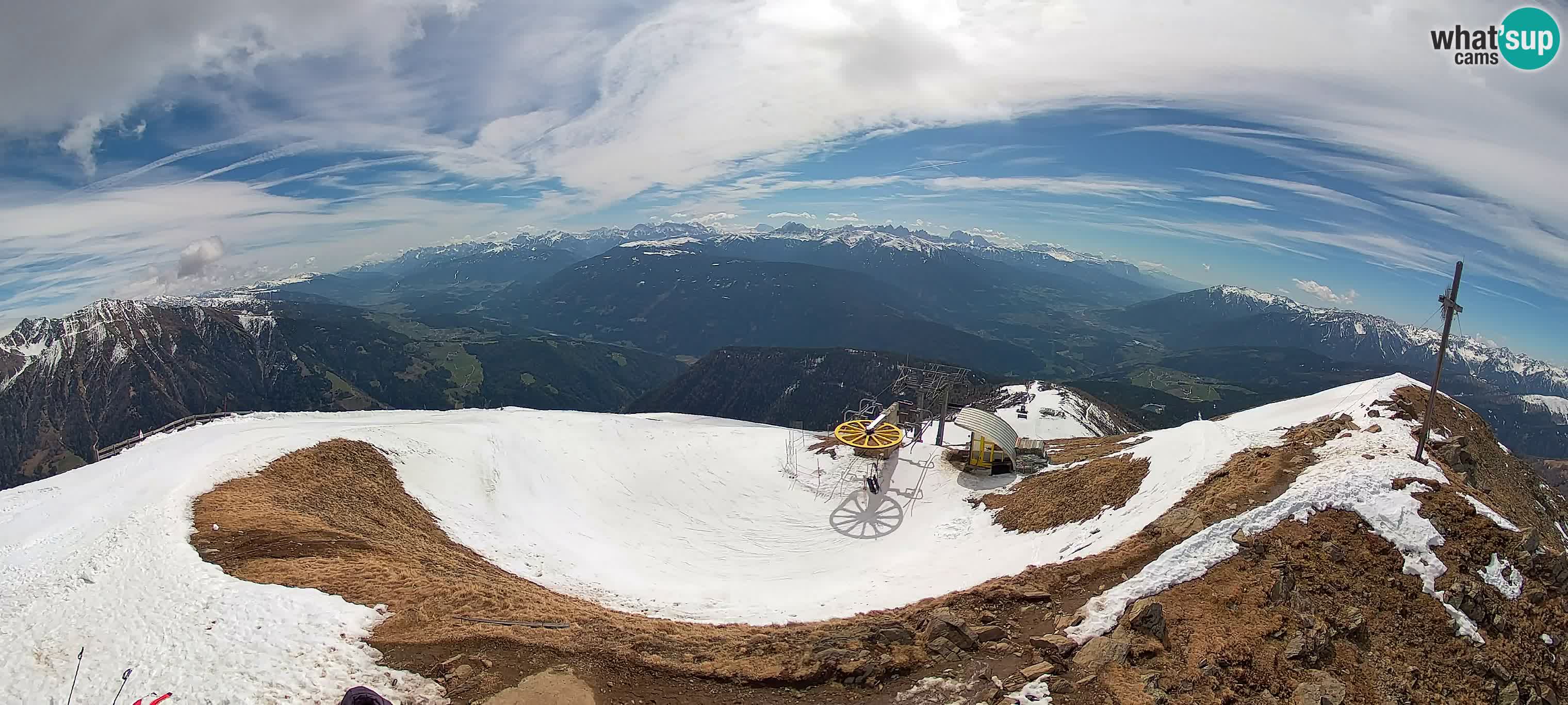Spletna kamera Gitschlift / sedežnica Gitsch – Zgornja postaja (2.512 m)
