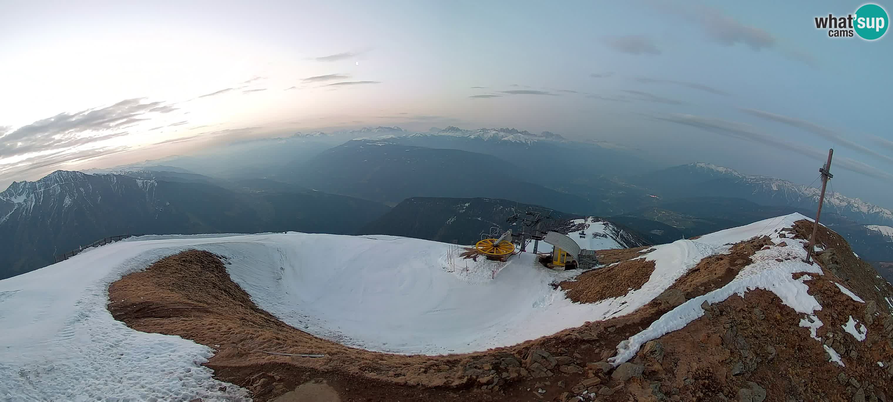 Spletna kamera Gitschlift / sedežnica Gitsch – Zgornja postaja (2.512 m)