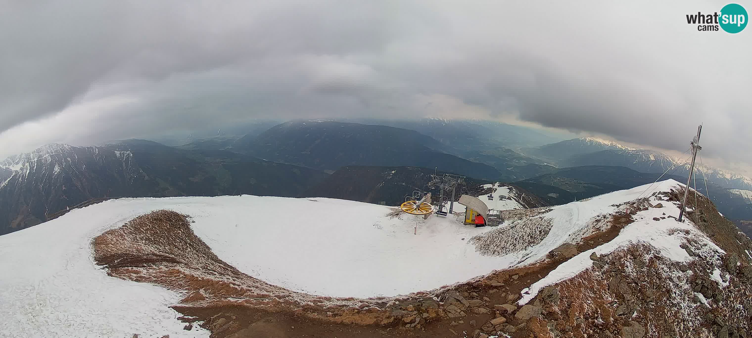 Spletna kamera Gitschlift / sedežnica Gitsch – Zgornja postaja (2.512 m)