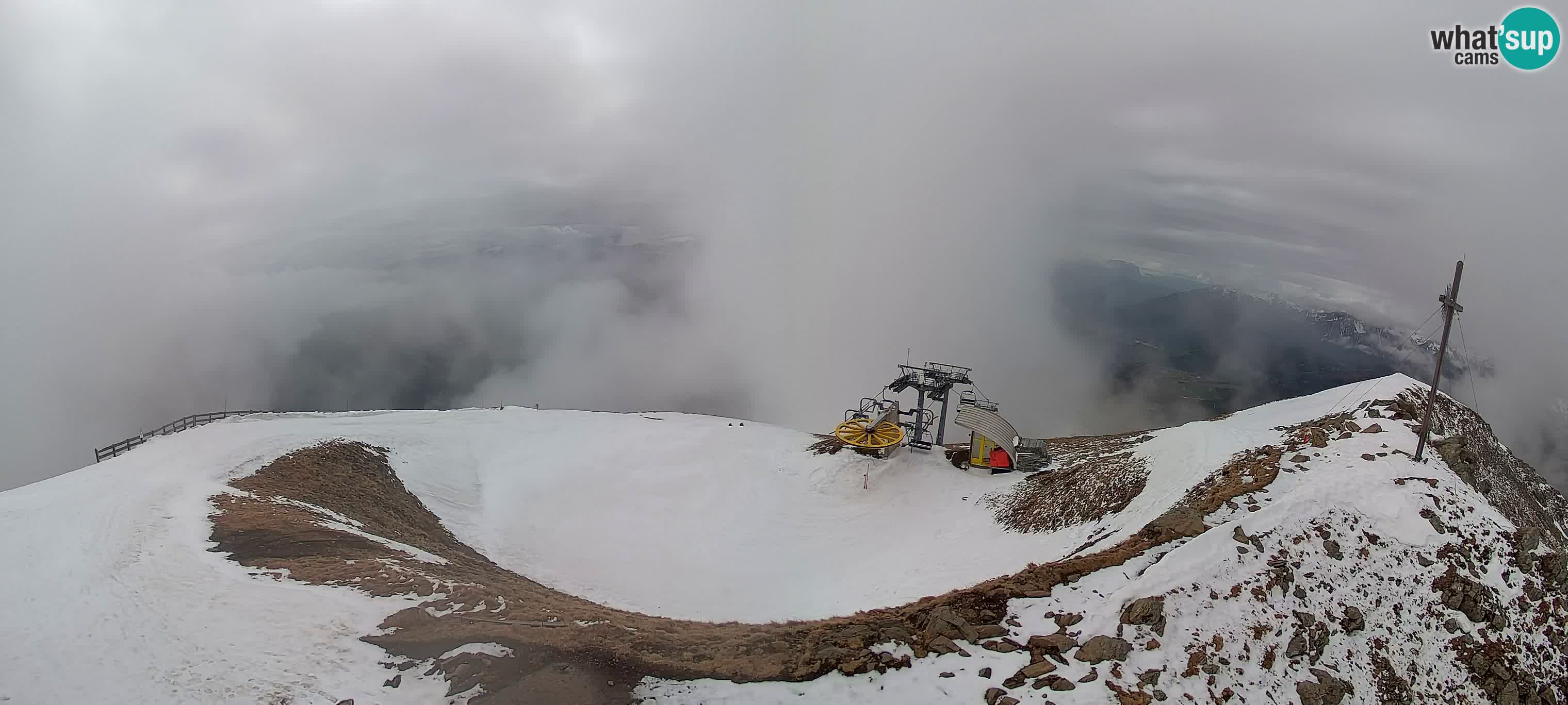 Spletna kamera Gitschlift / sedežnica Gitsch – Zgornja postaja (2.512 m)