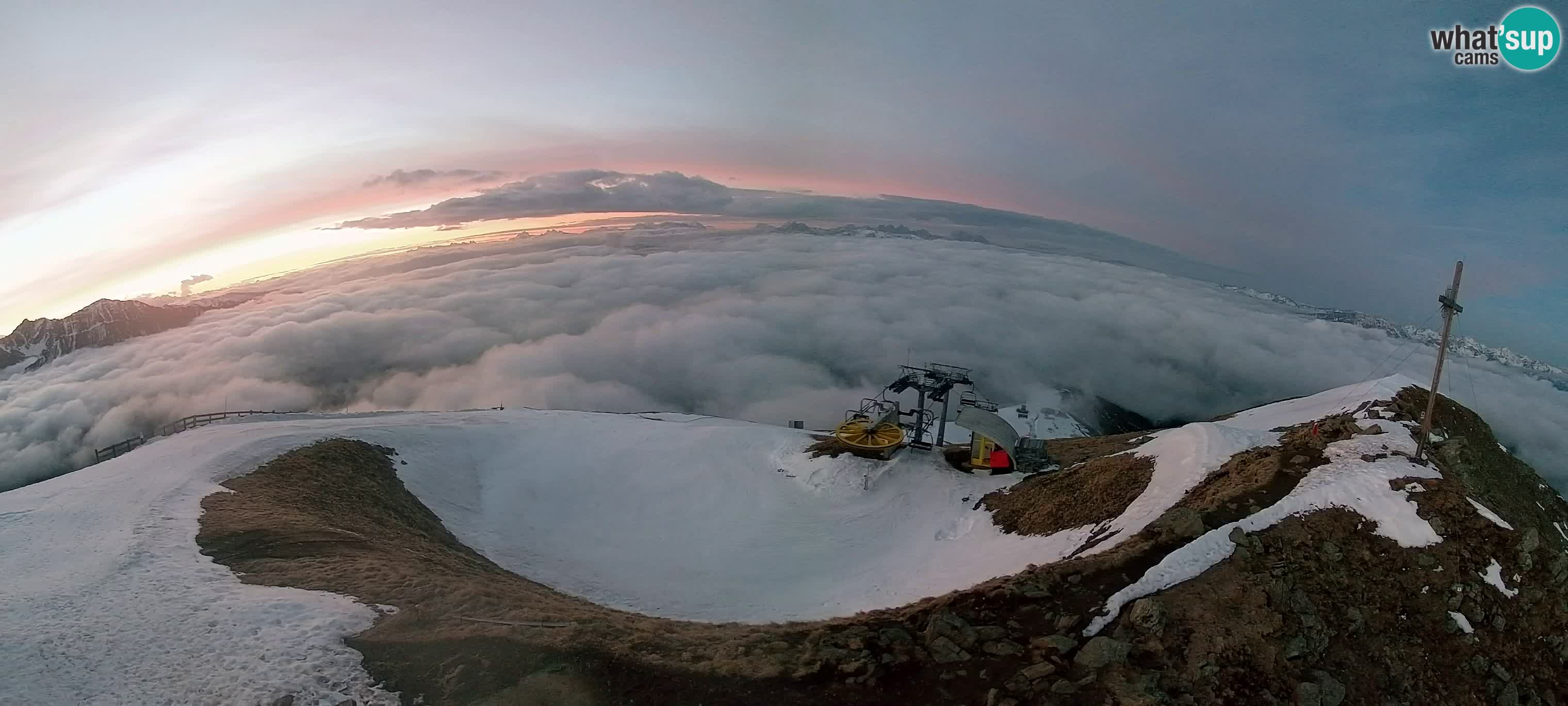 Spletna kamera Gitschlift / sedežnica Gitsch – Zgornja postaja (2.512 m)