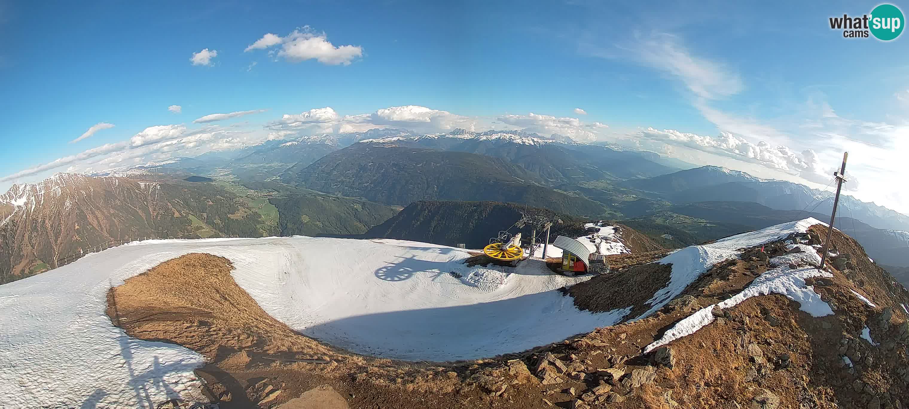 Spletna kamera Gitschlift / sedežnica Gitsch – Zgornja postaja (2.512 m)
