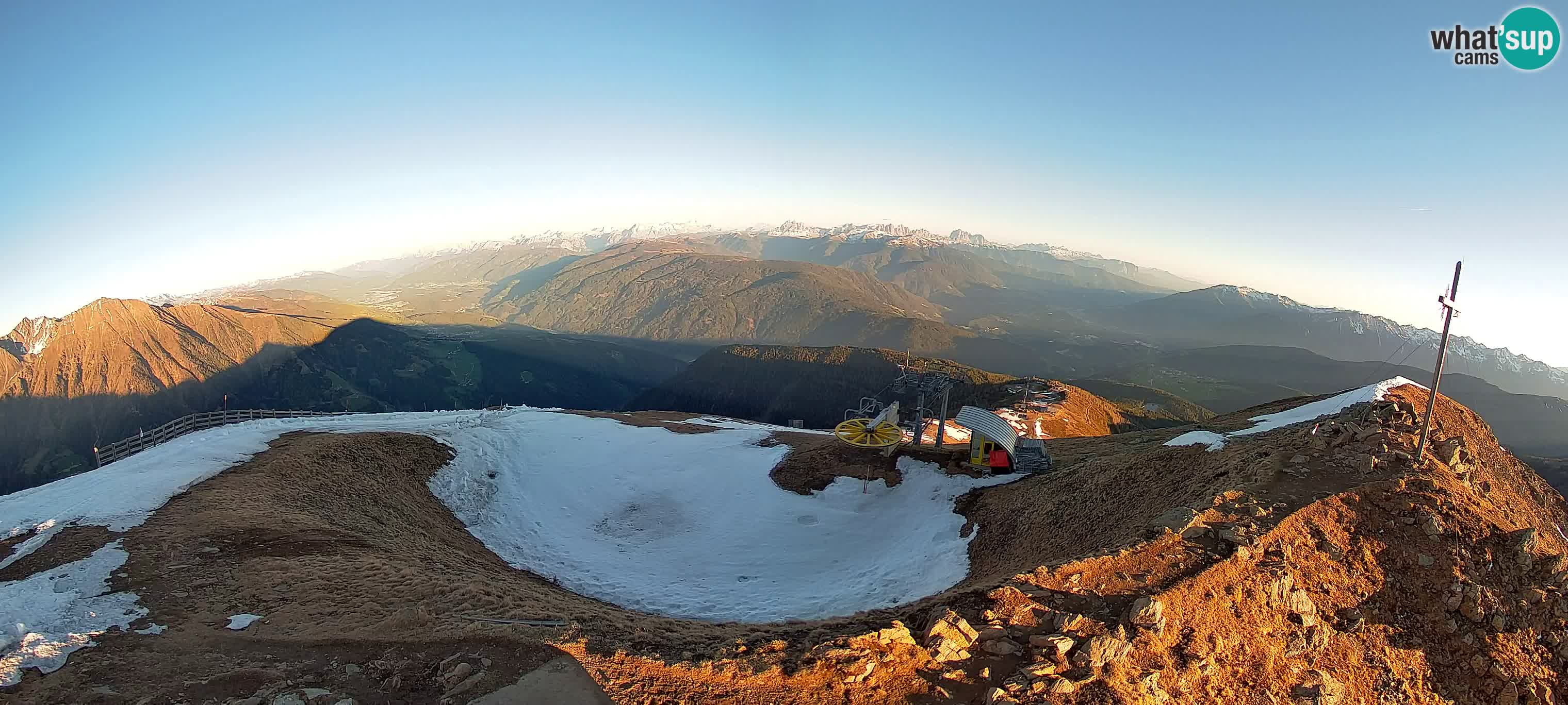 Spletna kamera Gitschlift / sedežnica Gitsch – Zgornja postaja (2.512 m)