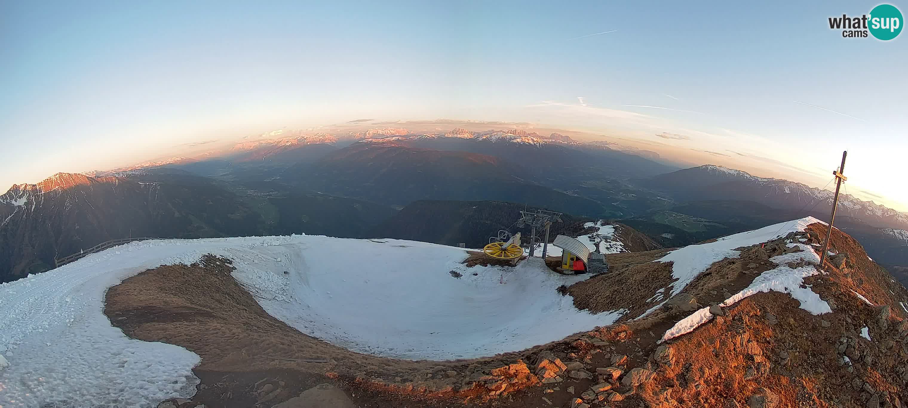 Spletna kamera Gitschlift / sedežnica Gitsch – Zgornja postaja (2.512 m)